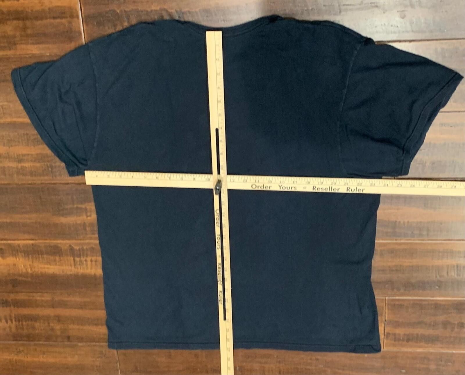 Fruit Of The Loom Men's 2XL Black 100% Cotton Fruit of the Loom T-Shirt Size US XXL / EU 58 / 5 - 3 Thumbnail