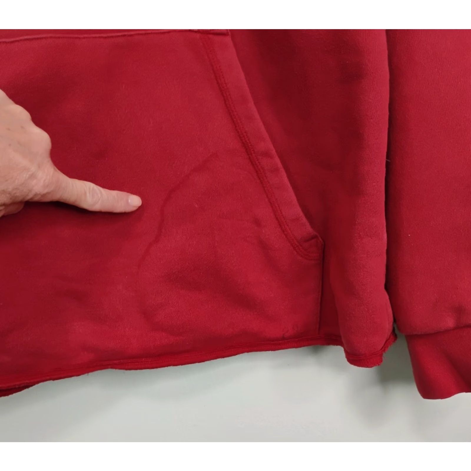 Vintage Dynafit Hoodie Long Sleeve Sweatshirt Distressed Large Fits Red Men READ Size US L / EU 52-54 / 3 - 5 Thumbnail