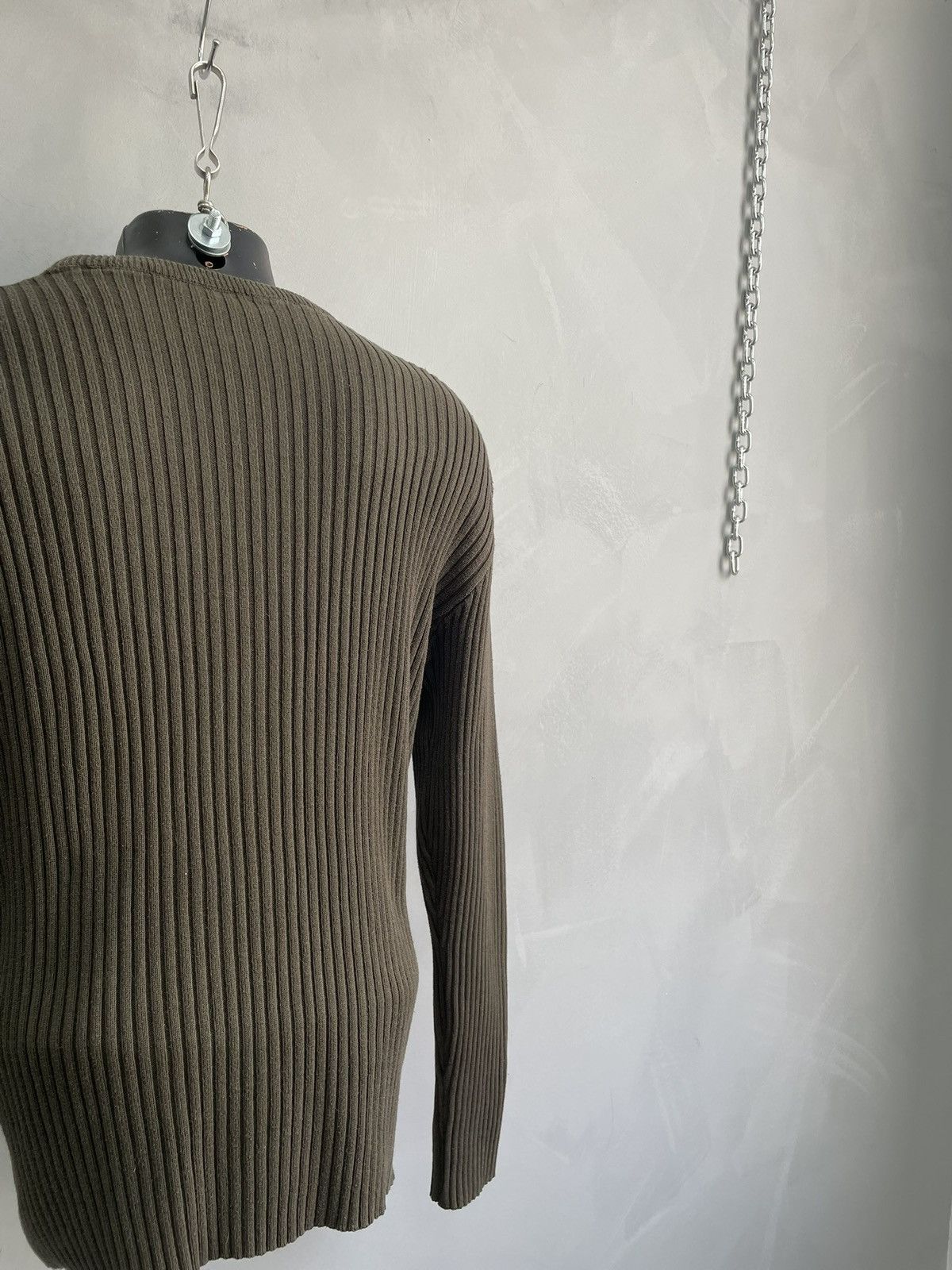 Diesel Hype diesel style Green Camo Ribbed Knit Sweater Size L Size US L / EU 52-54 / 3 - 9 Thumbnail
