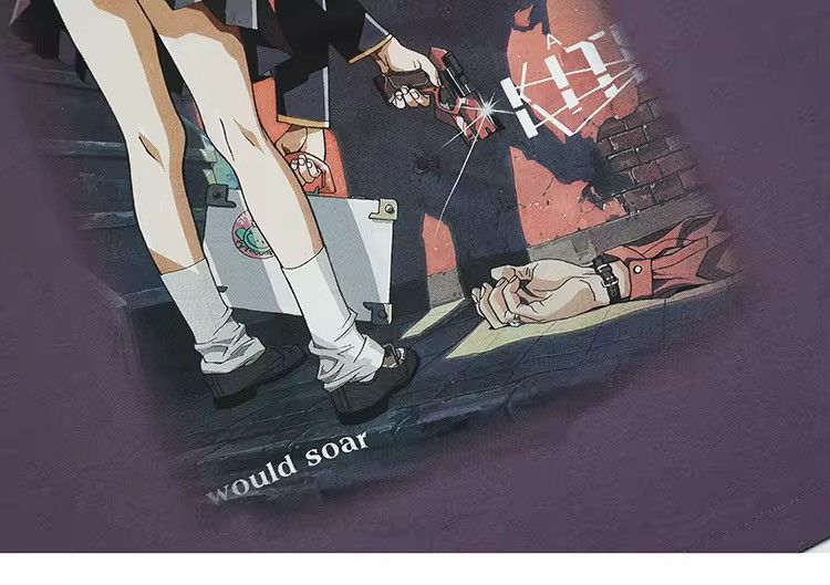 Japanese Brand Anime Girl Killer T Shirt Size US XL / EU 56 / 4 - 4 Thumbnail