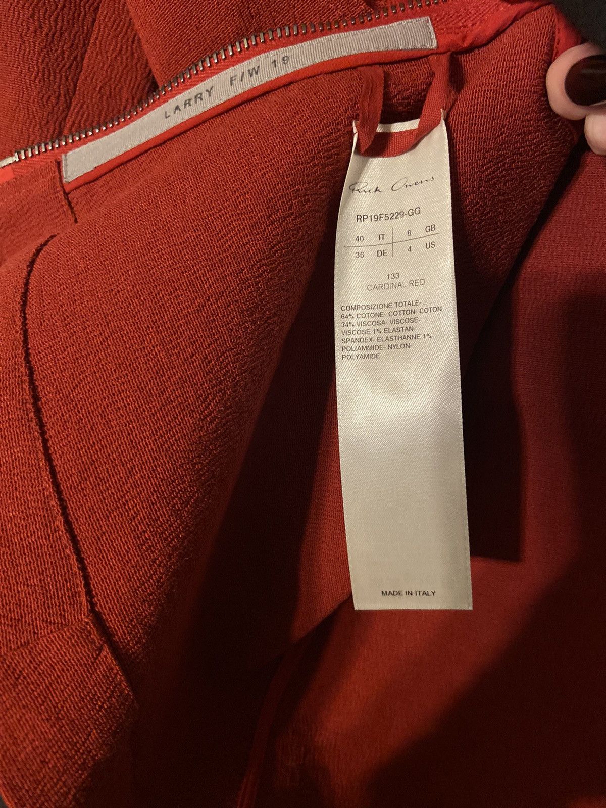 Rick Owens Rick Owens Mainline cutout longsleeve Size S / US 4 / IT 40 - 5 Thumbnail
