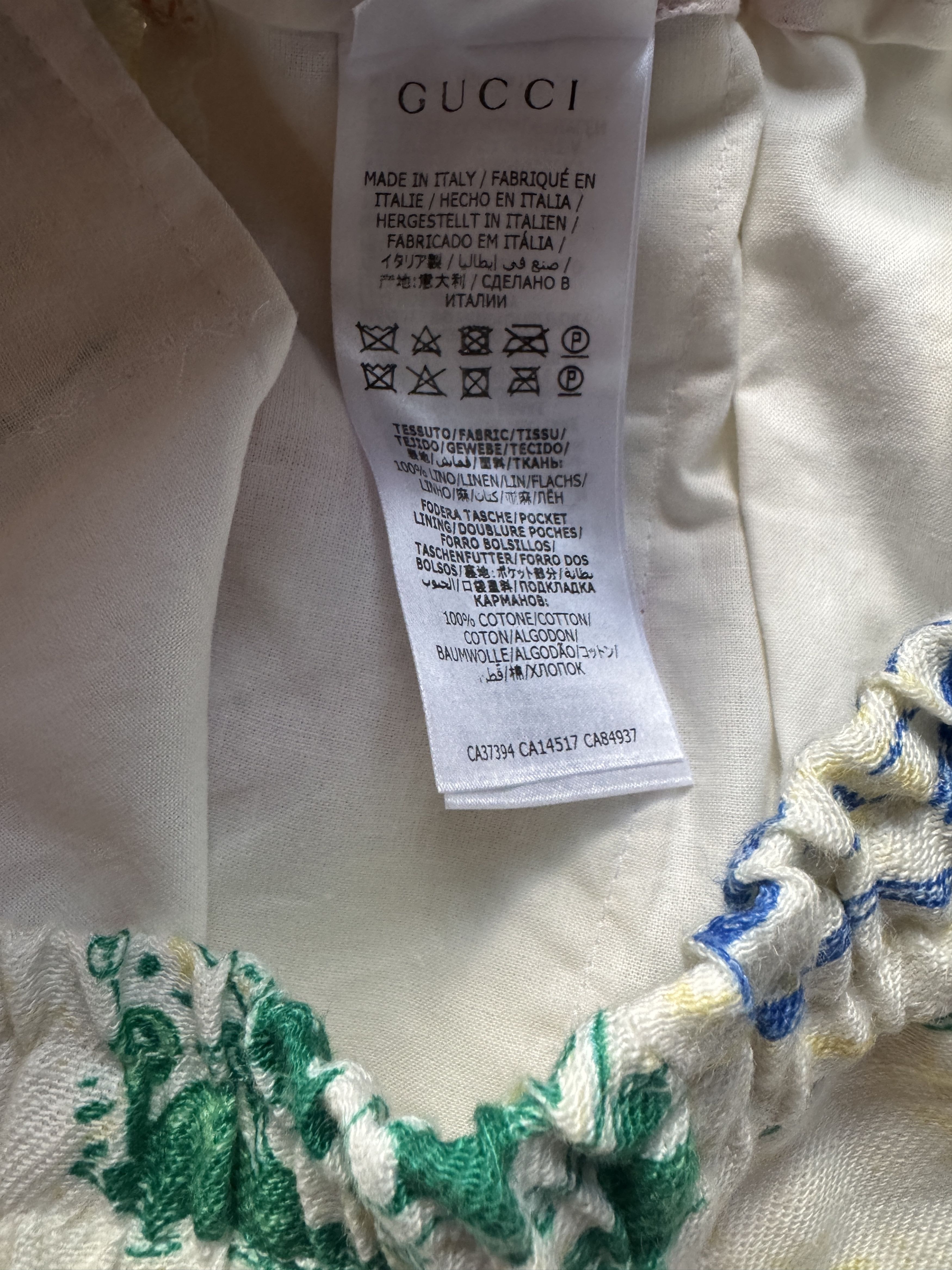 Disney × Gucci Linen Mickey Shorts Size US 32 / EU 48 - 18 Thumbnail