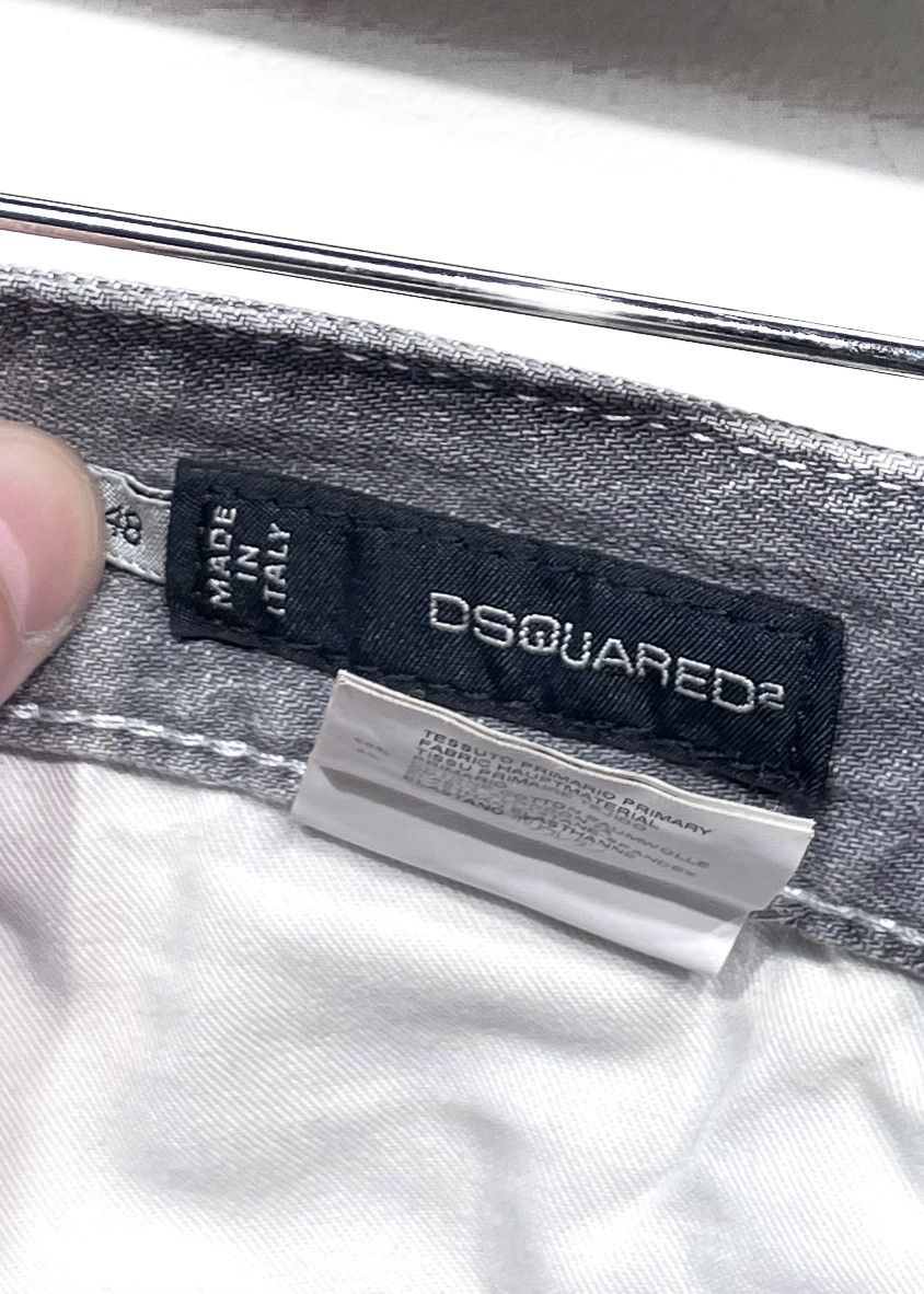 Dsquared2 Dsquared2 Grey Paint Splattered Jeans Size US 32 / EU 48 - 6 Thumbnail