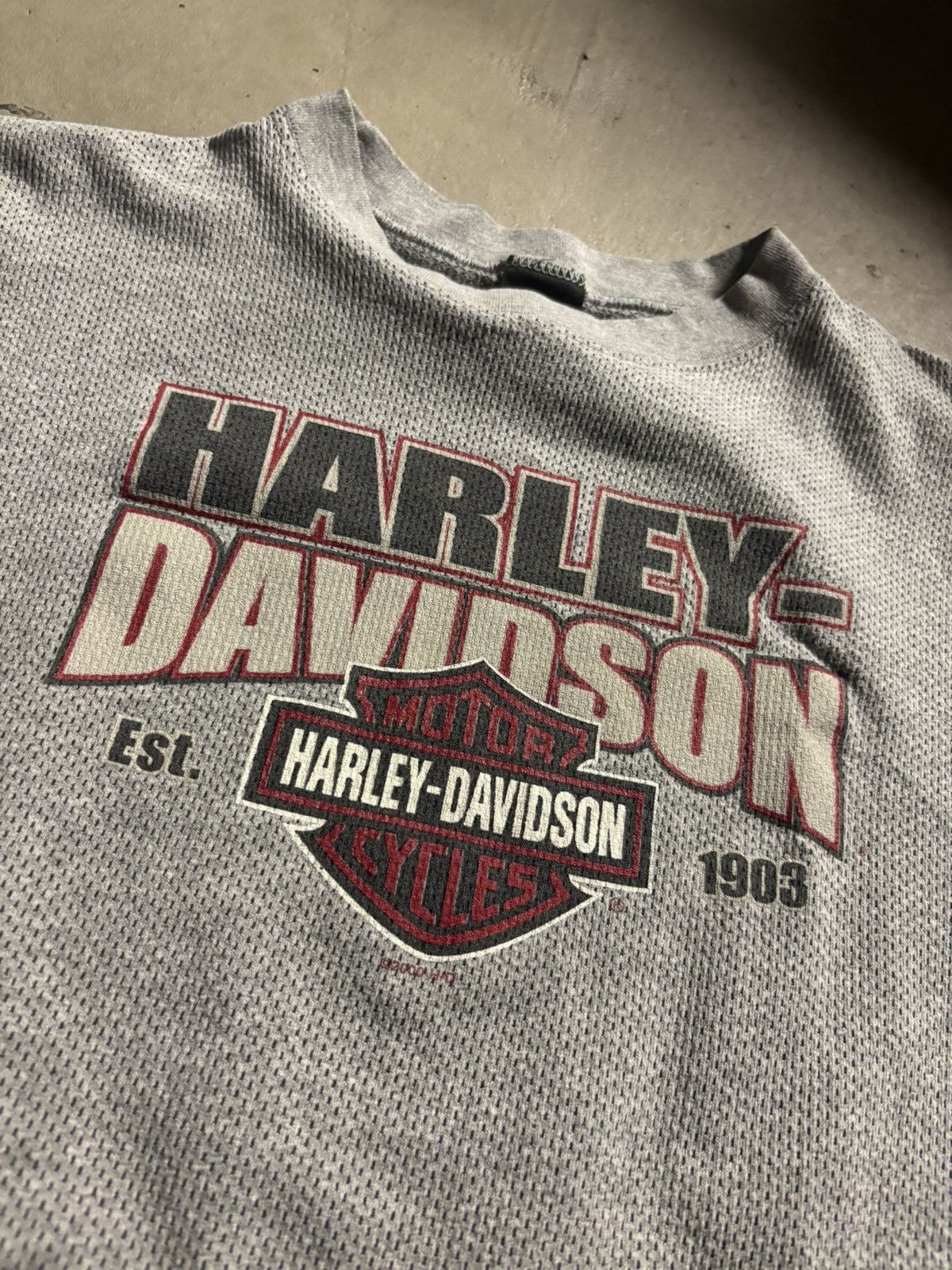 Harley Davidson × Vintage vintage late 90s-early 2000s harley davison seattle tee Size US L / EU 52-54 / 3 - 4 Thumbnail