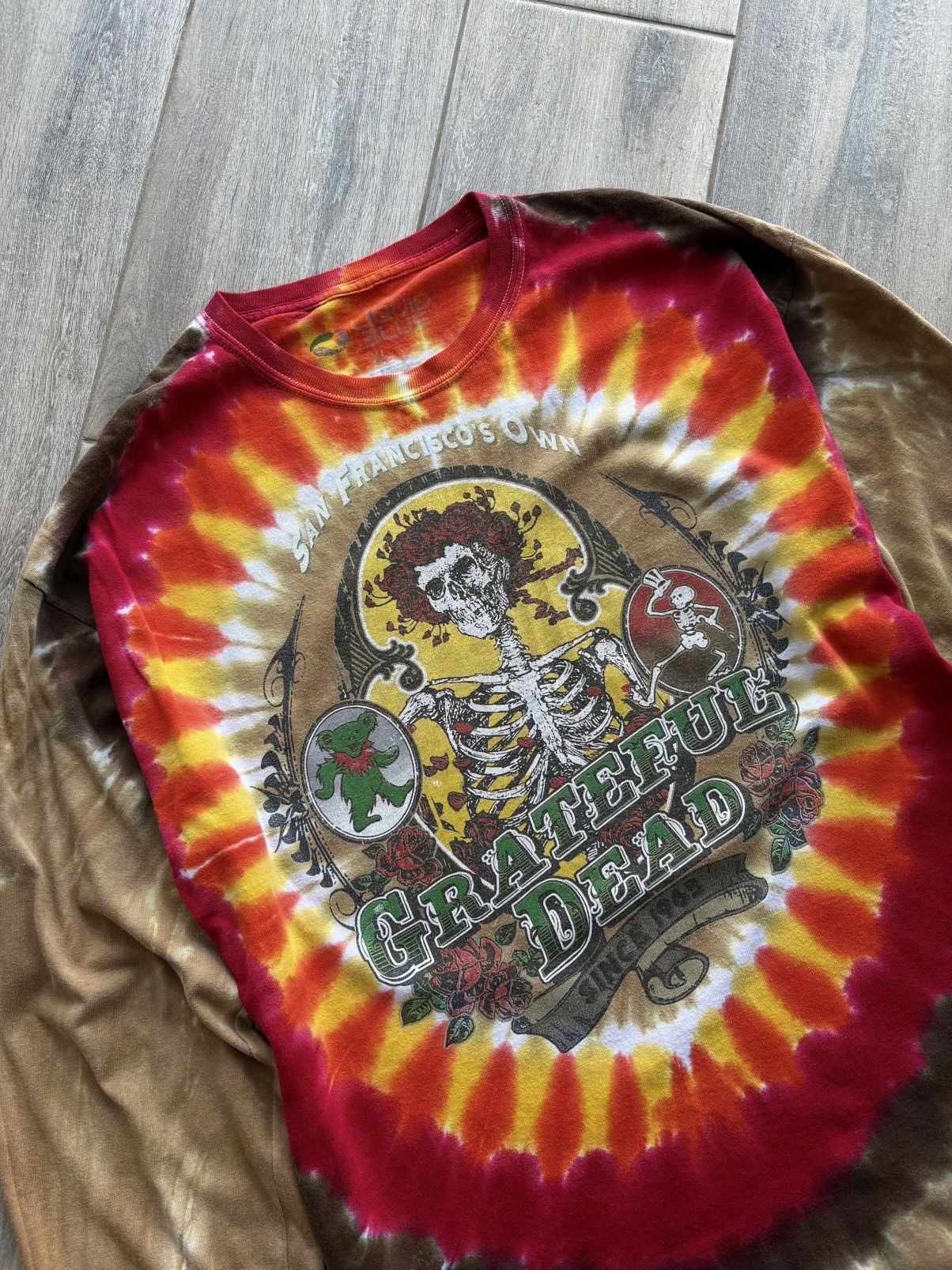 Grateful Dead × Liquid Blue Liquid Blue Grateful Dead Multicolor Longsleeve Size XL Size US XL / EU 56 / 4 - 2 Thumbnail