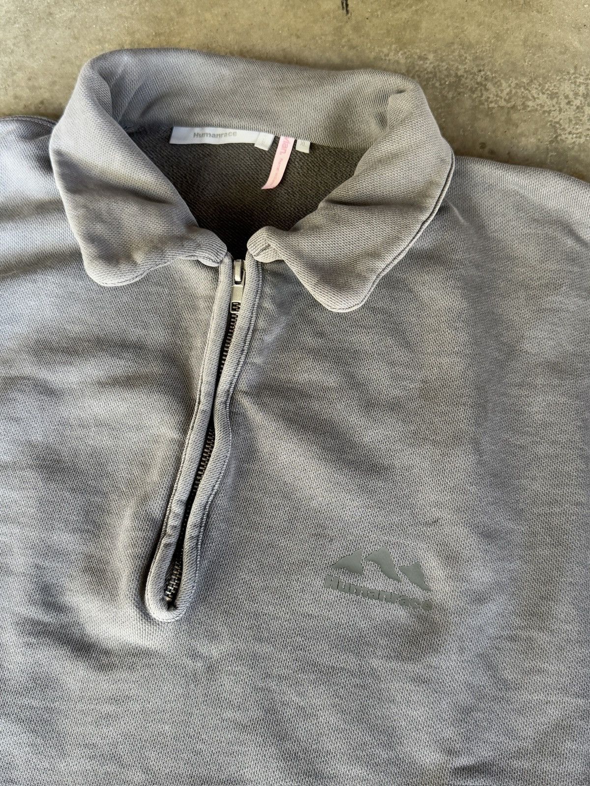 Humanrace Pharell Humanrace Quarter Zip Jacket Grey Size US XL / EU 56 / 4 - 6 Thumbnail