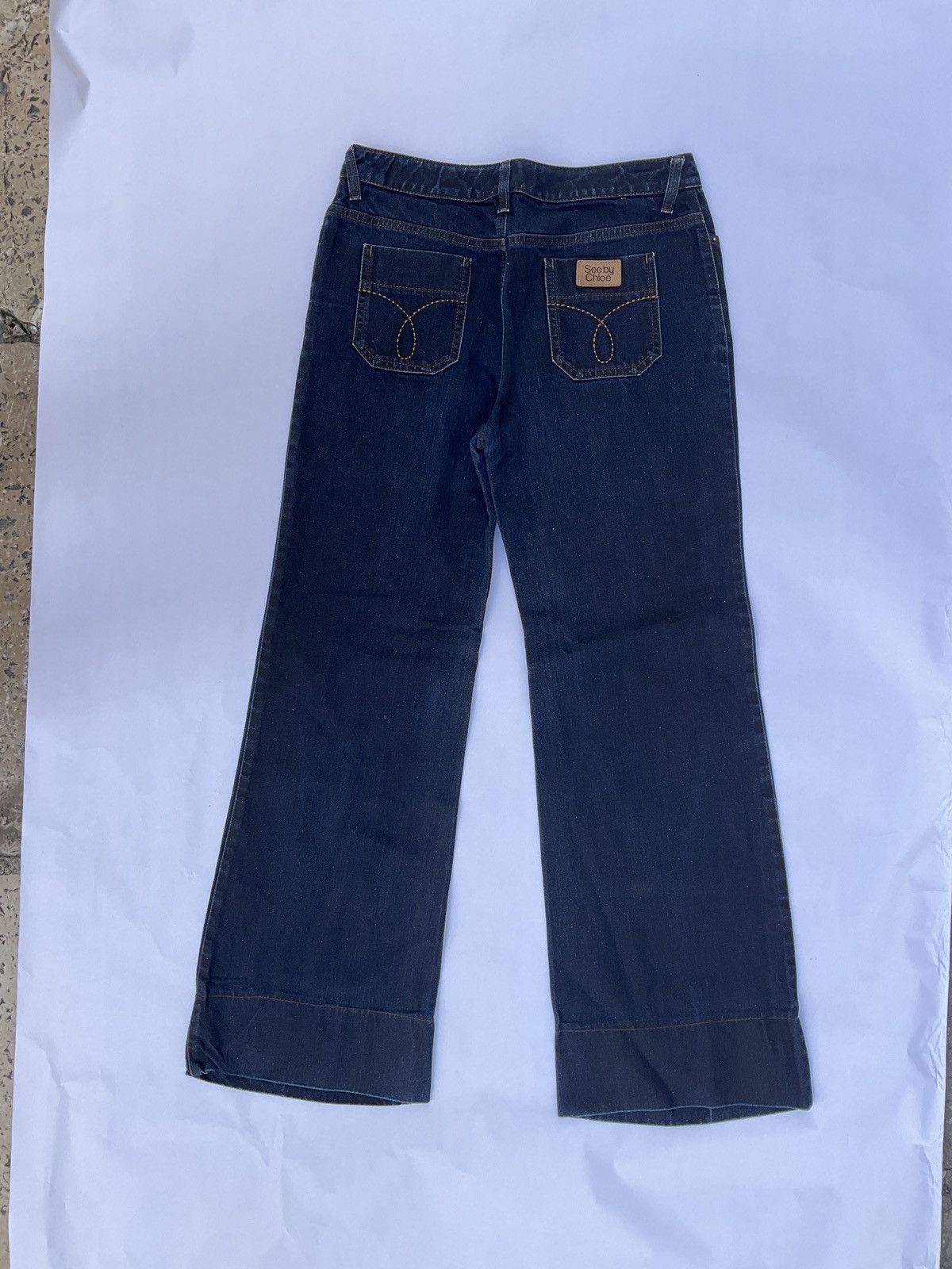See by Chloe Navy blue Seedy Chloe jeans Size 30" / US 8 / IT 44 - 4 Thumbnail