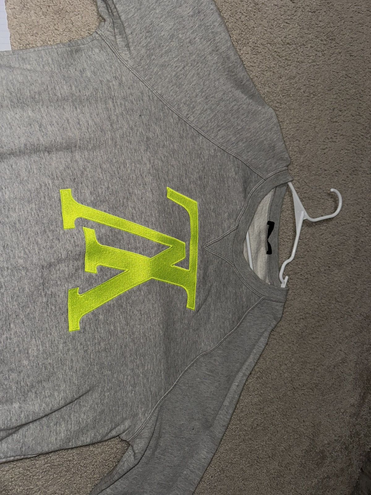 Louis Vuitton upside down logo crewneck