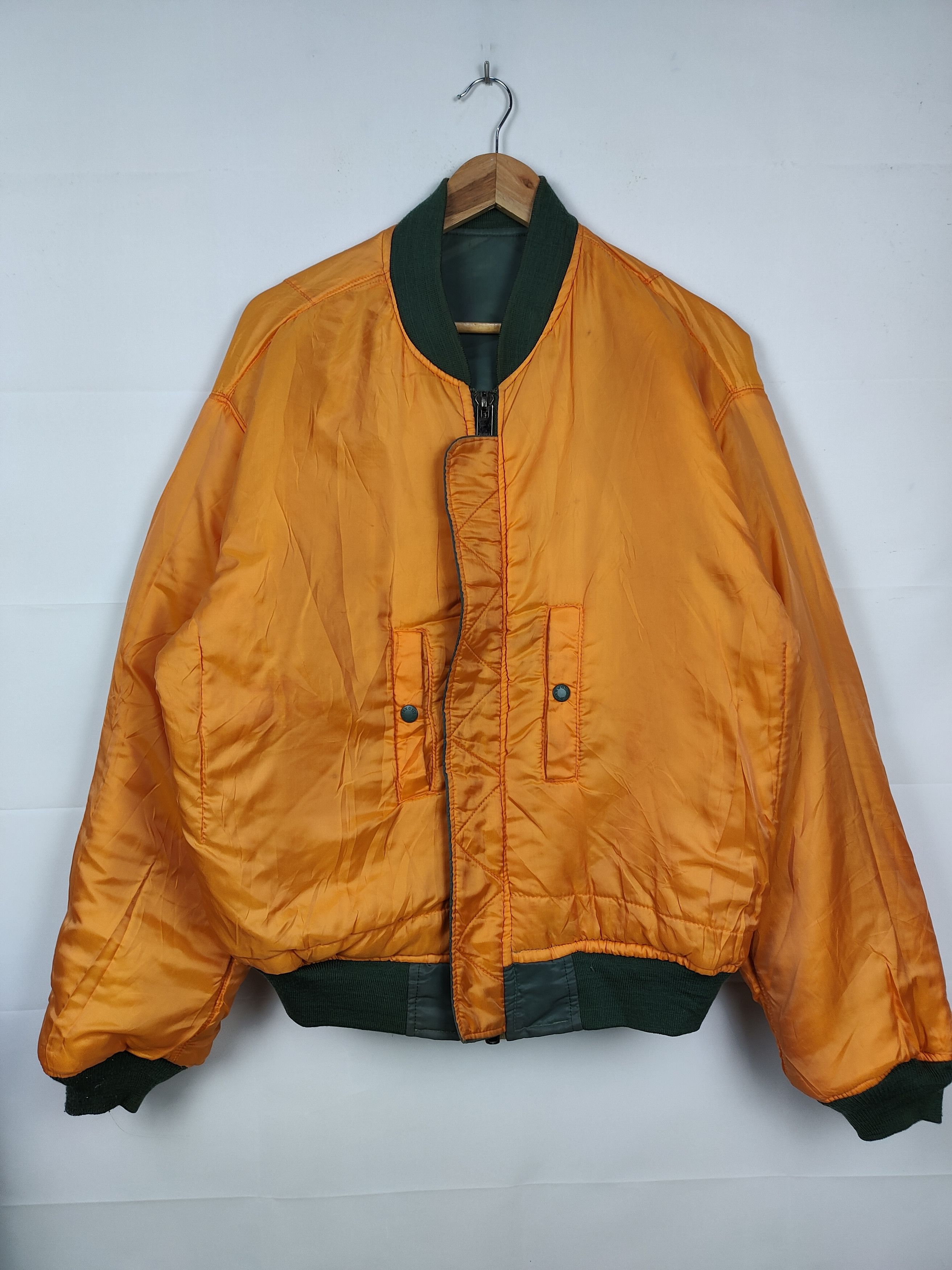 Avirex Vintage Avirex USAF Bomber Flight Jacket (mil-j-827901) Size US L / EU 52-54 / 3 - 4 Thumbnail