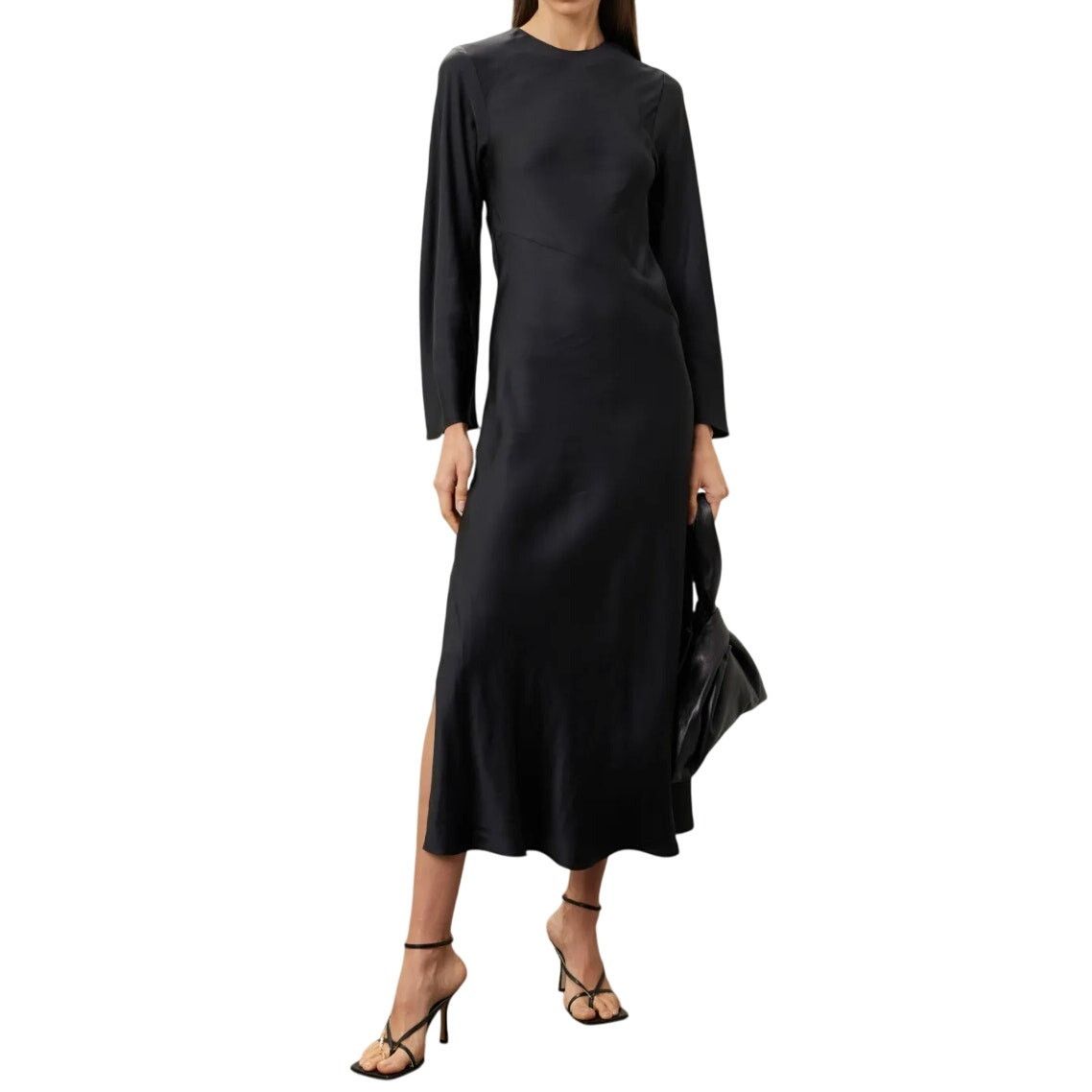 Samsoe Samsoe Samsoe Samsoe Maxi Madeleine Dress in Black, Size S Size S / US 4 / IT 40 - 2 Thumbnail