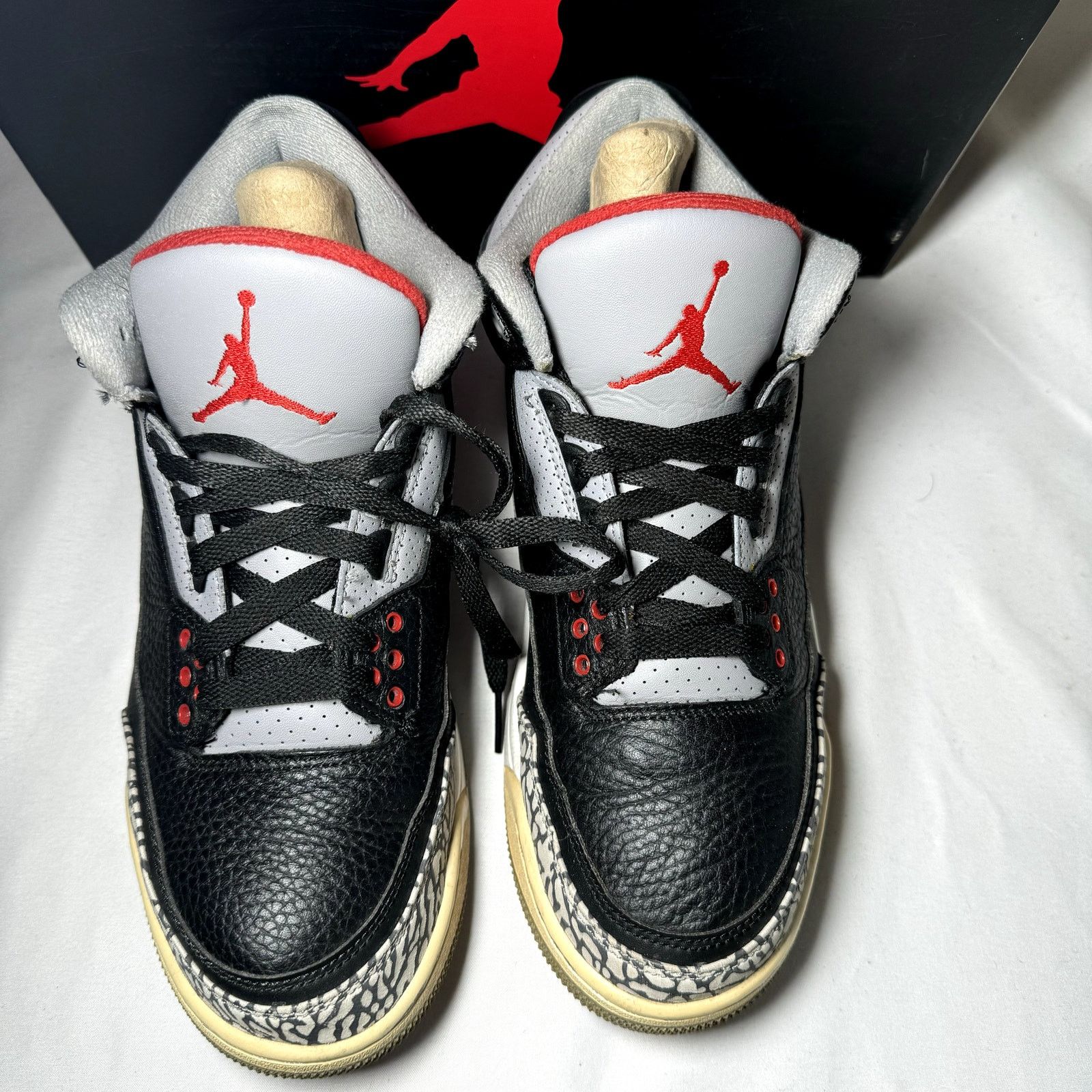 Jordan Brand × Nike Size 8.5 - Nike Air Jordan 3 Retro OG Black Cement 2018 Size US 8.5 / EU 41-42 - 4 Thumbnail