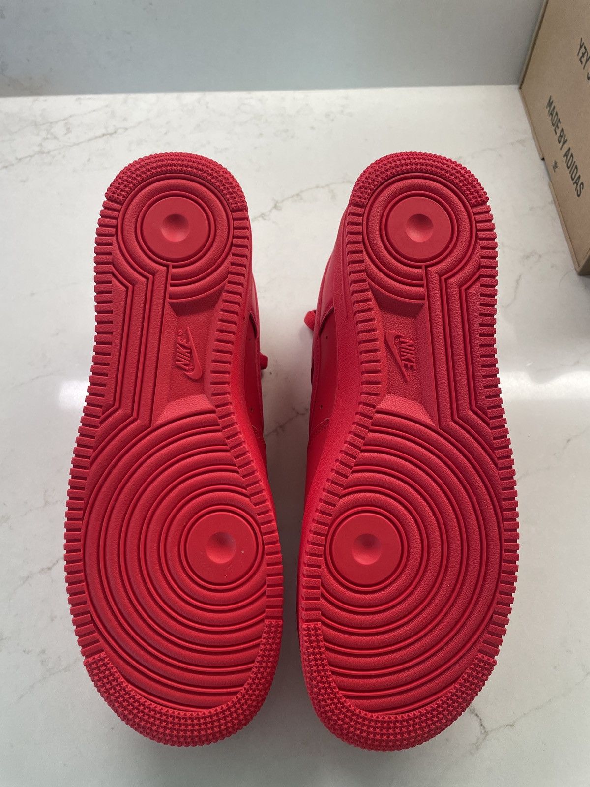 Nike Air Force 1 Triple Red Size US 11 / EU 44 - 5 Thumbnail
