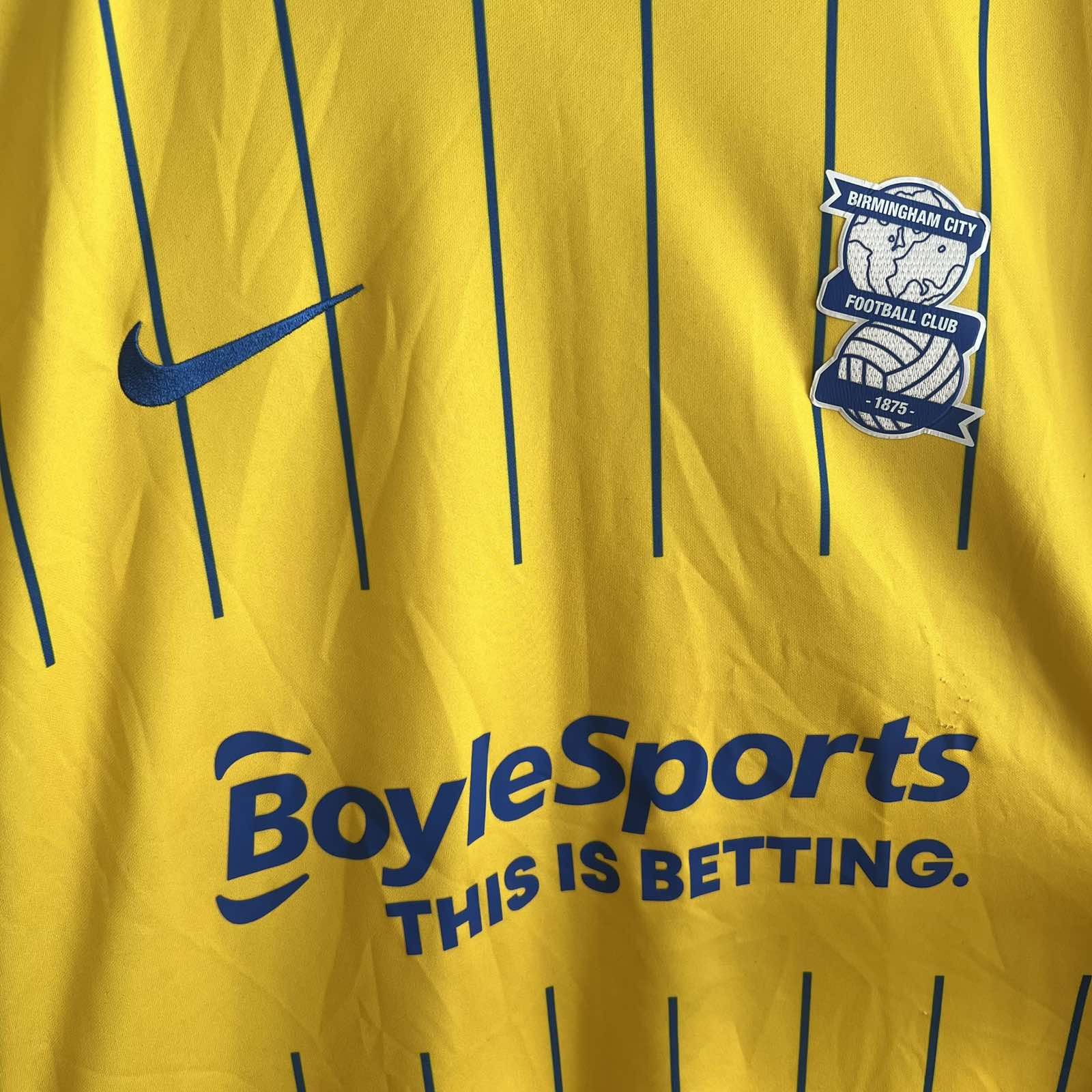 Nike Nike Birmingham City 2023-2024 Home Jersey Sz L Size US L / EU 52-54 / 3 - 4 Thumbnail