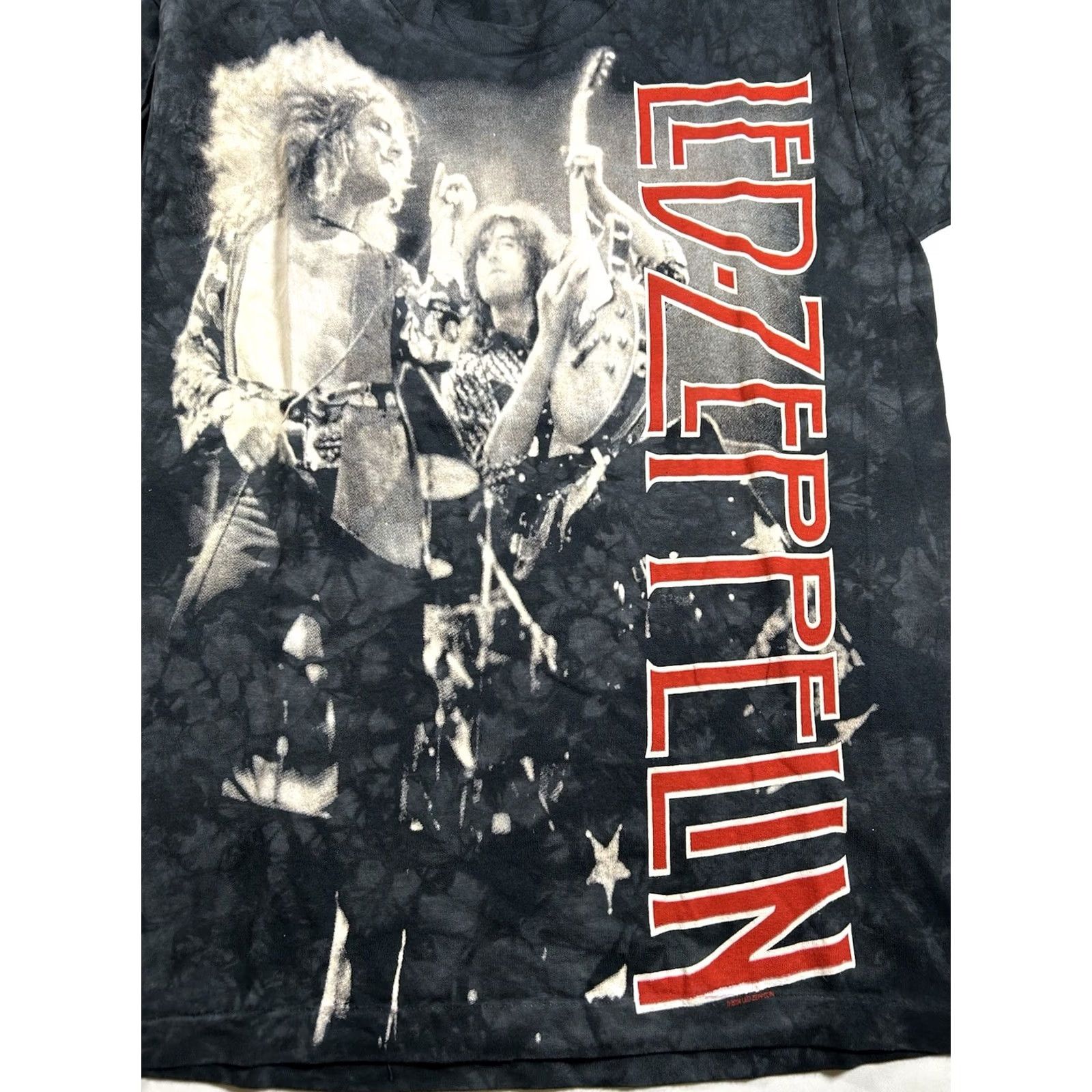 Liquid Blue VINTAGE Liquid Blue Led Zeppelin Tie Dye T Shirt Mens M Gray 2004 Y2K Brand New Cotton Crew Neck Short Sleeve Band Rock Music Shirt Mens Size US M / EU 48-50 / 2 - 4 Thumbnail