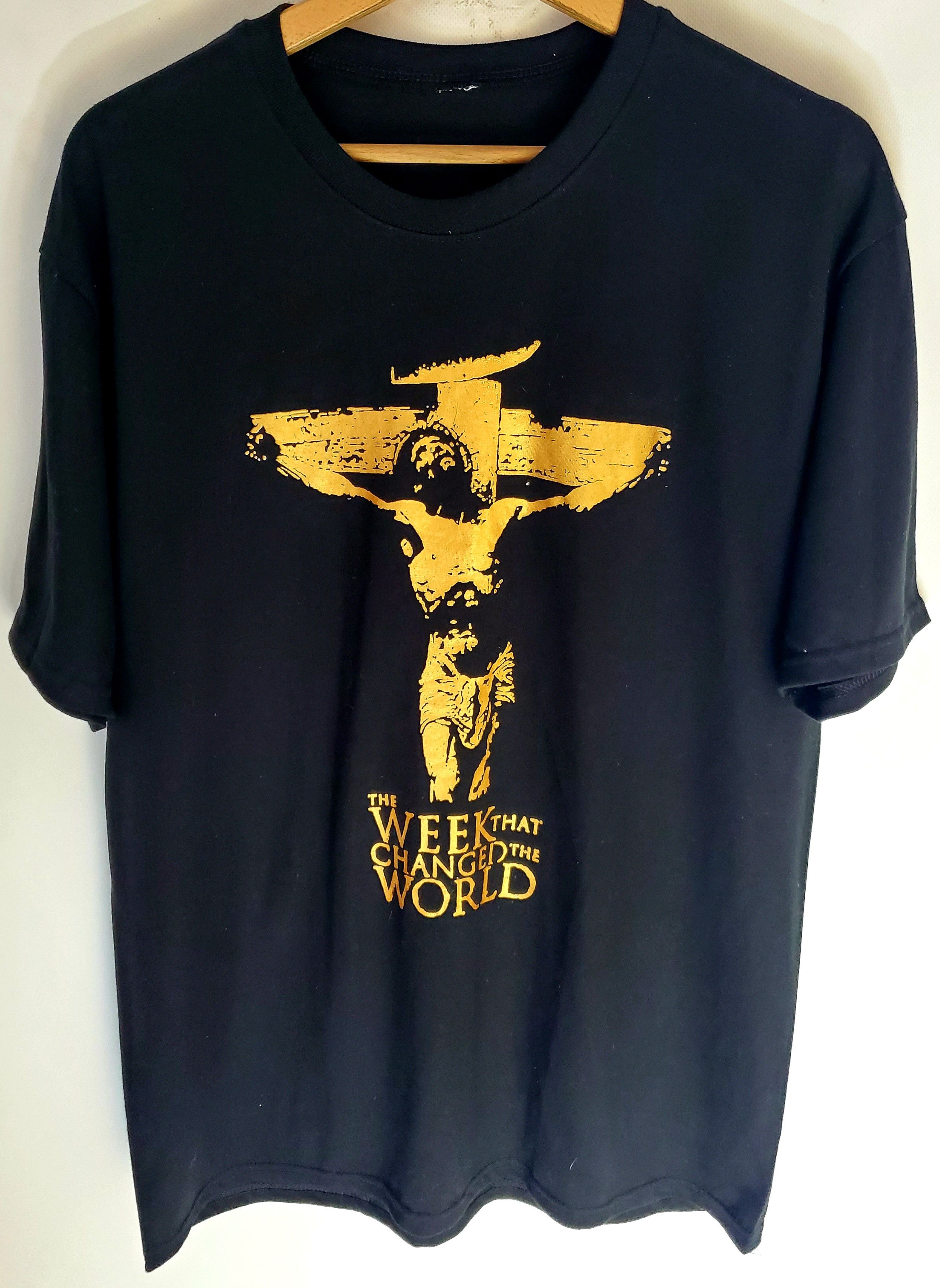 Japanese Brand × Vintage Vintage Jesus the week that changed the world shirt L Size US L / EU 52-54 / 3 - 1 Thumbnail