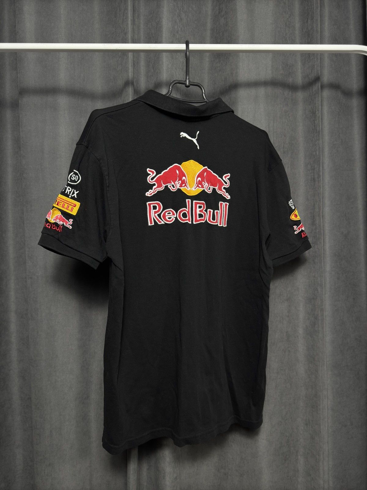 Puma × Red Bull 🏎️ RED BULL x PUMA RACING ASTON MARTIN FORMULA F1 ZIP POLO Size US XXL / EU 58 / 5 - 5 Thumbnail