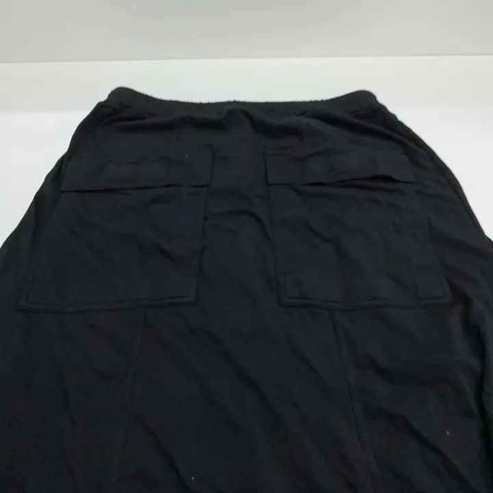 Rick Owens Rick Owens Black Loose Fit Joggers -2508 Size US 27 - 3 Thumbnail