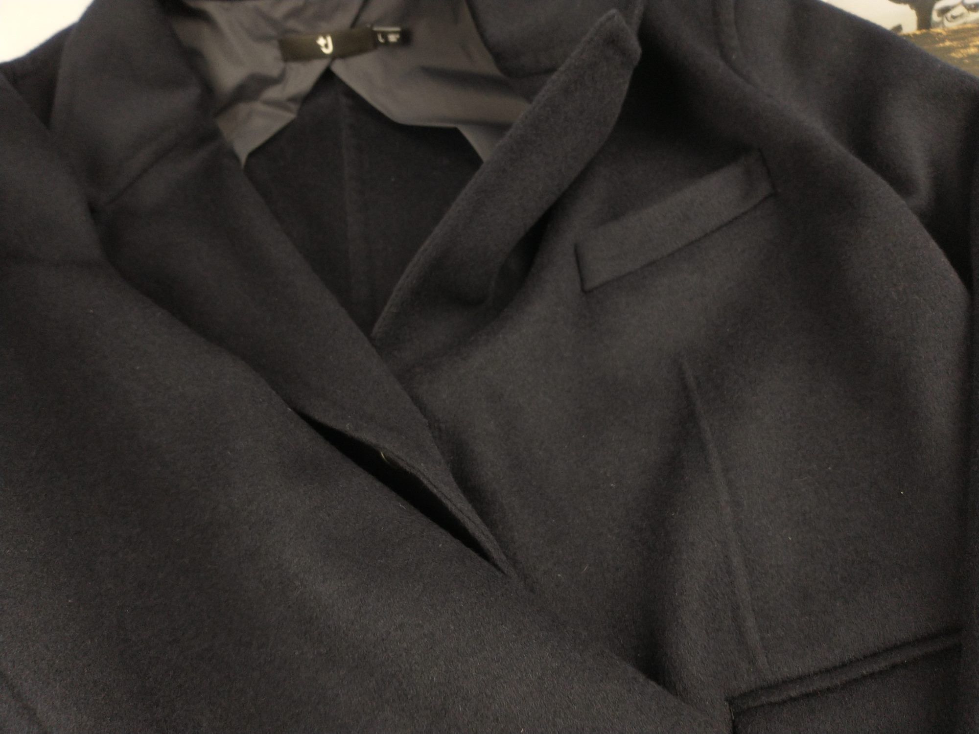 Jil Sander × Uniqlo Coat Wool Cashmere Navy Size L Mens Size US L / EU 52-54 / 3 - 9 Thumbnail