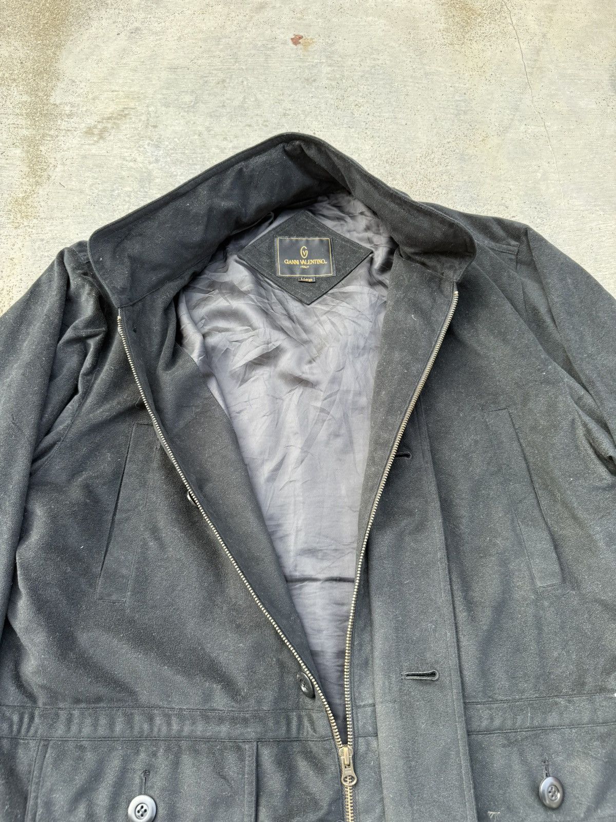 Gianni Valentino VINTAGE GIANNI VALENTINO GORP KAPITAL GOTHIC TORNADO JACKET Size US L / EU 52-54 / 3 - 6 Thumbnail