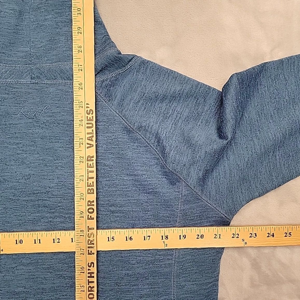Vintage VINTAGE Kuhl Lea Pullover Sweater Women XL Blue Cowl Neck Outdoor Athleisure Hiking 4186 Size XL / US 12-14 / IT 48-50 - 8 Thumbnail