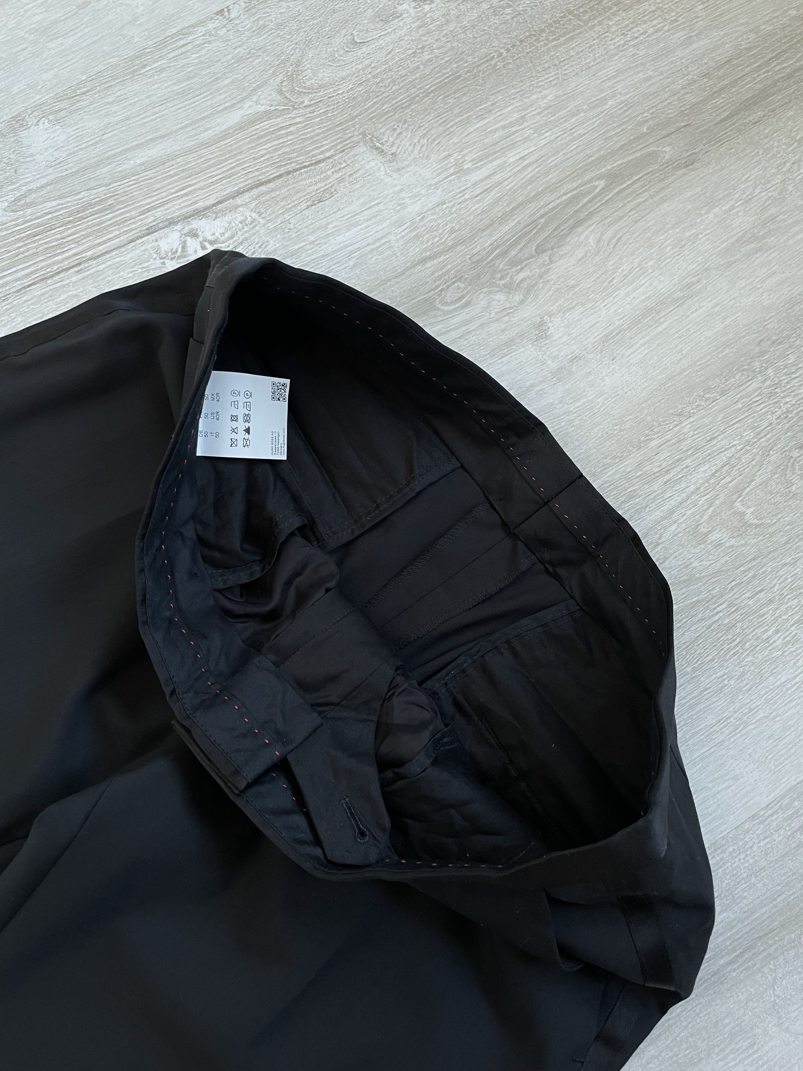 Hugo Boss Hubo Boss All Black Casual Pants Size US 32 / EU 48 - 4 Thumbnail