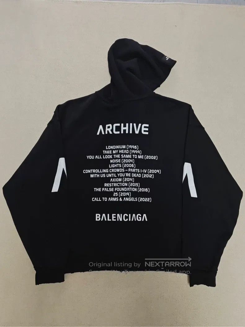 Balenciaga Balenciaga Apple Music Limited Edition Destroyed Music Hoo Size US S / EU 44-46 / 1 - 2 Thumbnail