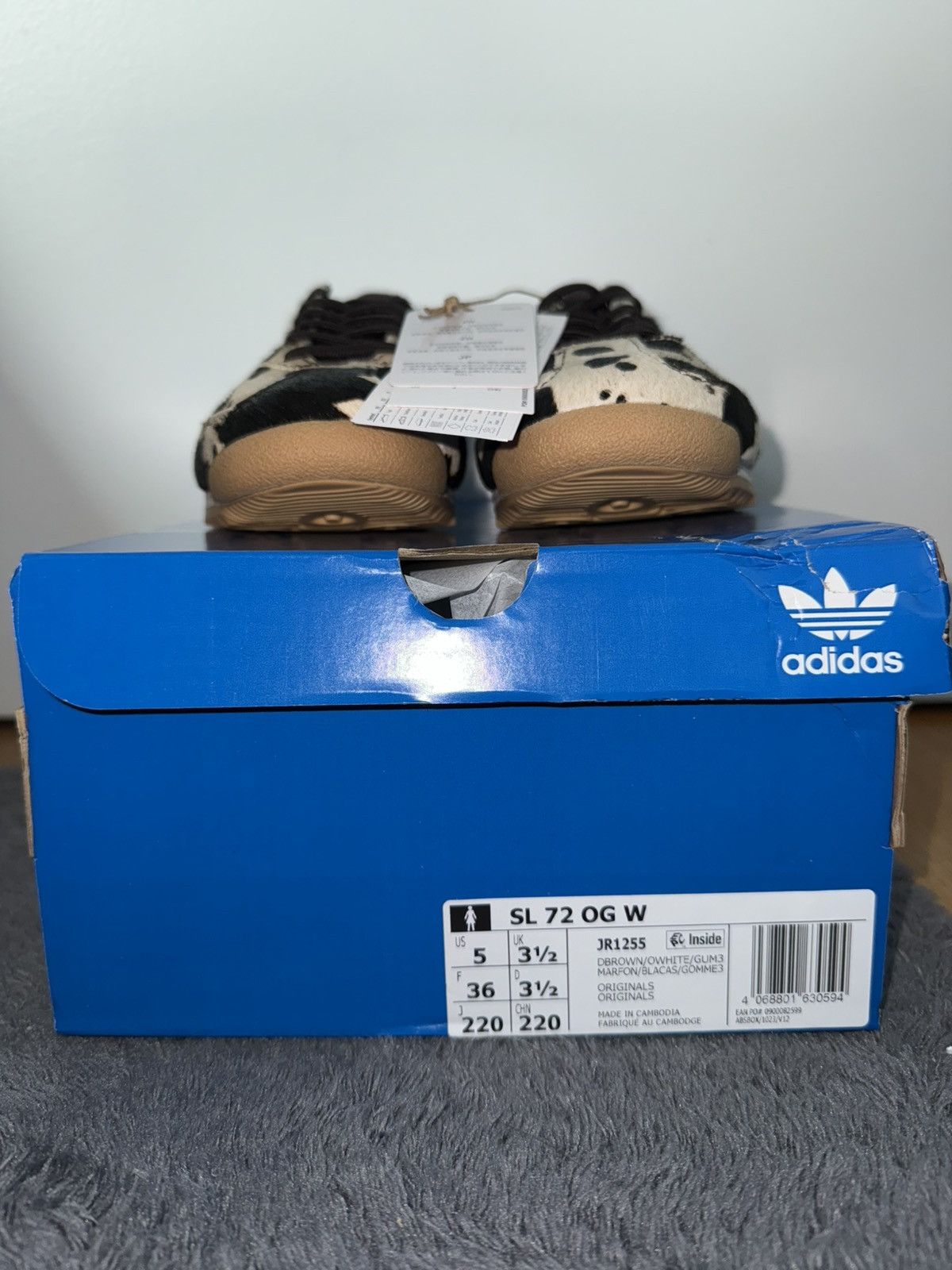 Adidas Adidas SL72 OG Cow print Size US 5 / IT 35 - 4 Thumbnail