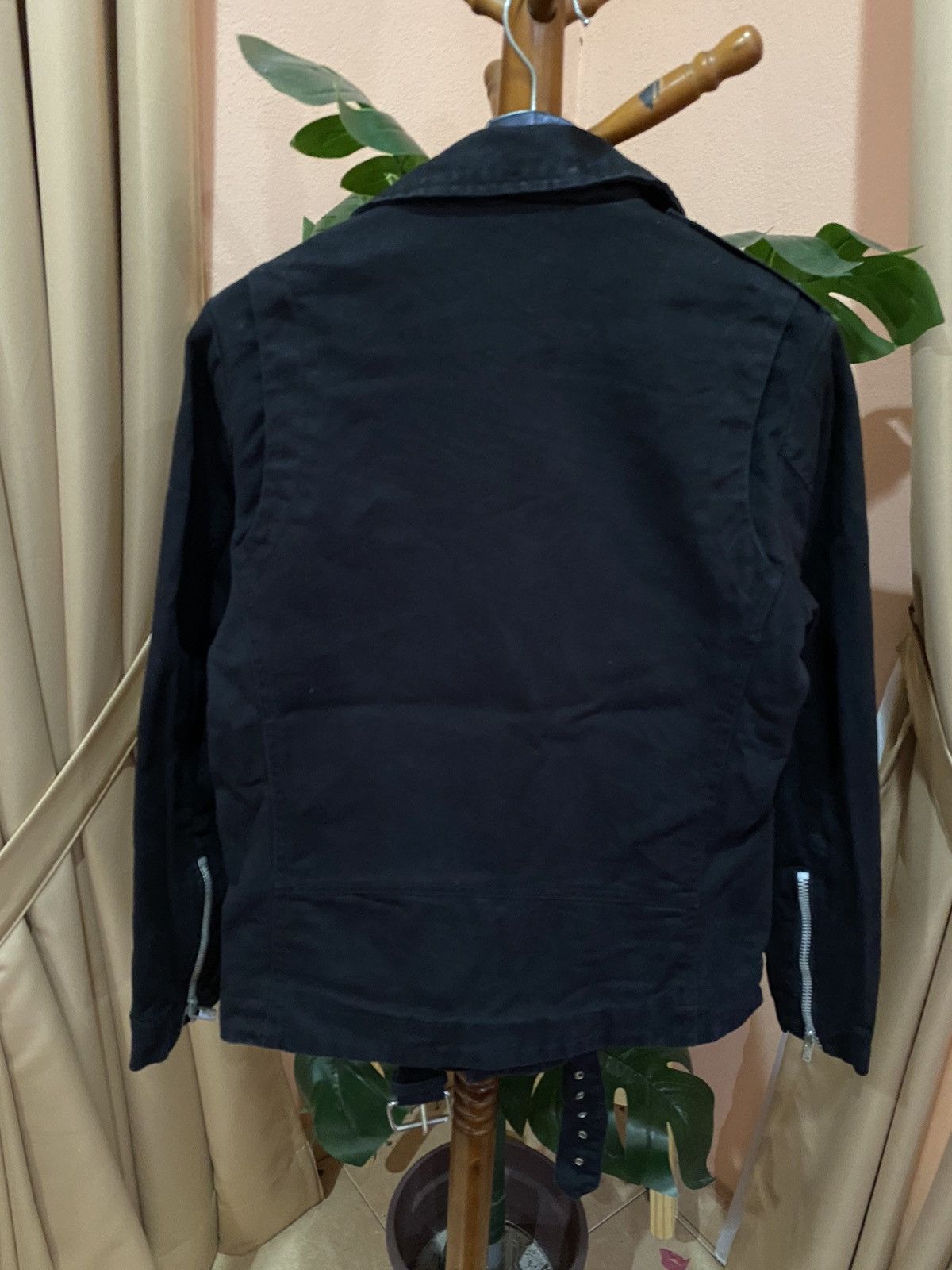 If Six Was Nine × Tripp NYC Tripp NYC Black Double Collar Biker Jacket Edgy and Stylish Size US S / EU 44-46 / 1 - 8 Thumbnail