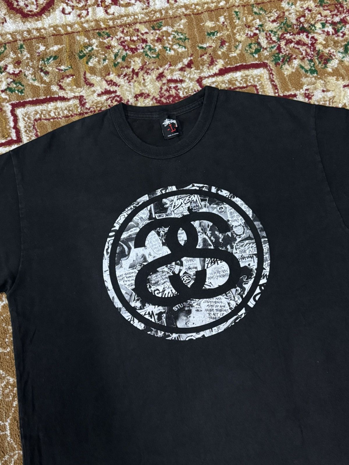 Stussy Y2K STUSSY SS VINTAGE Size US L / EU 52-54 / 3 - 8 Thumbnail