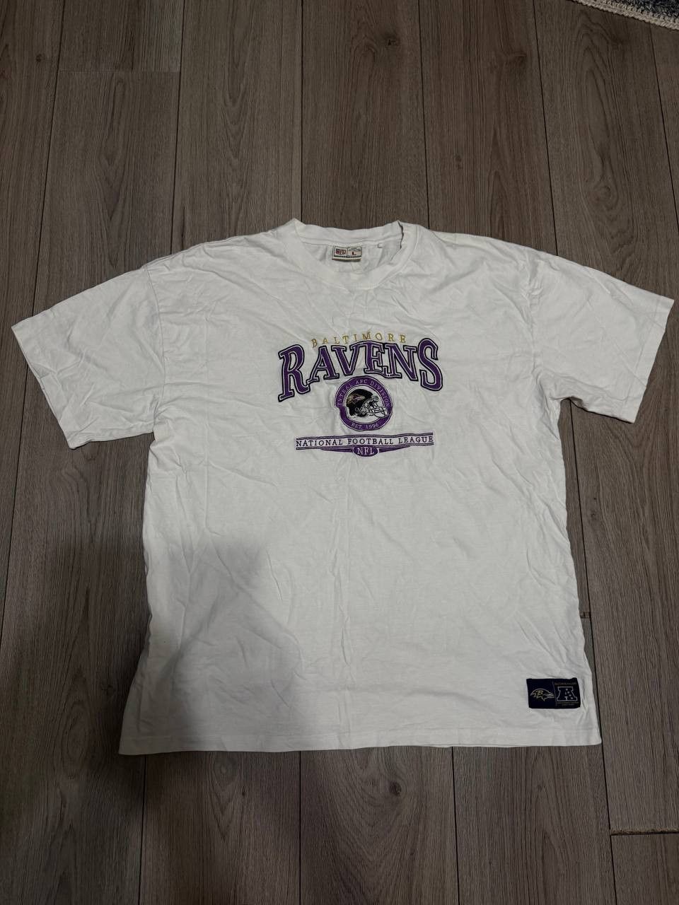 Other VIntage NFL Baltimore Ravens T Shirt Mens Size L White Size US L / EU 52-54 / 3 - 1 Thumbnail