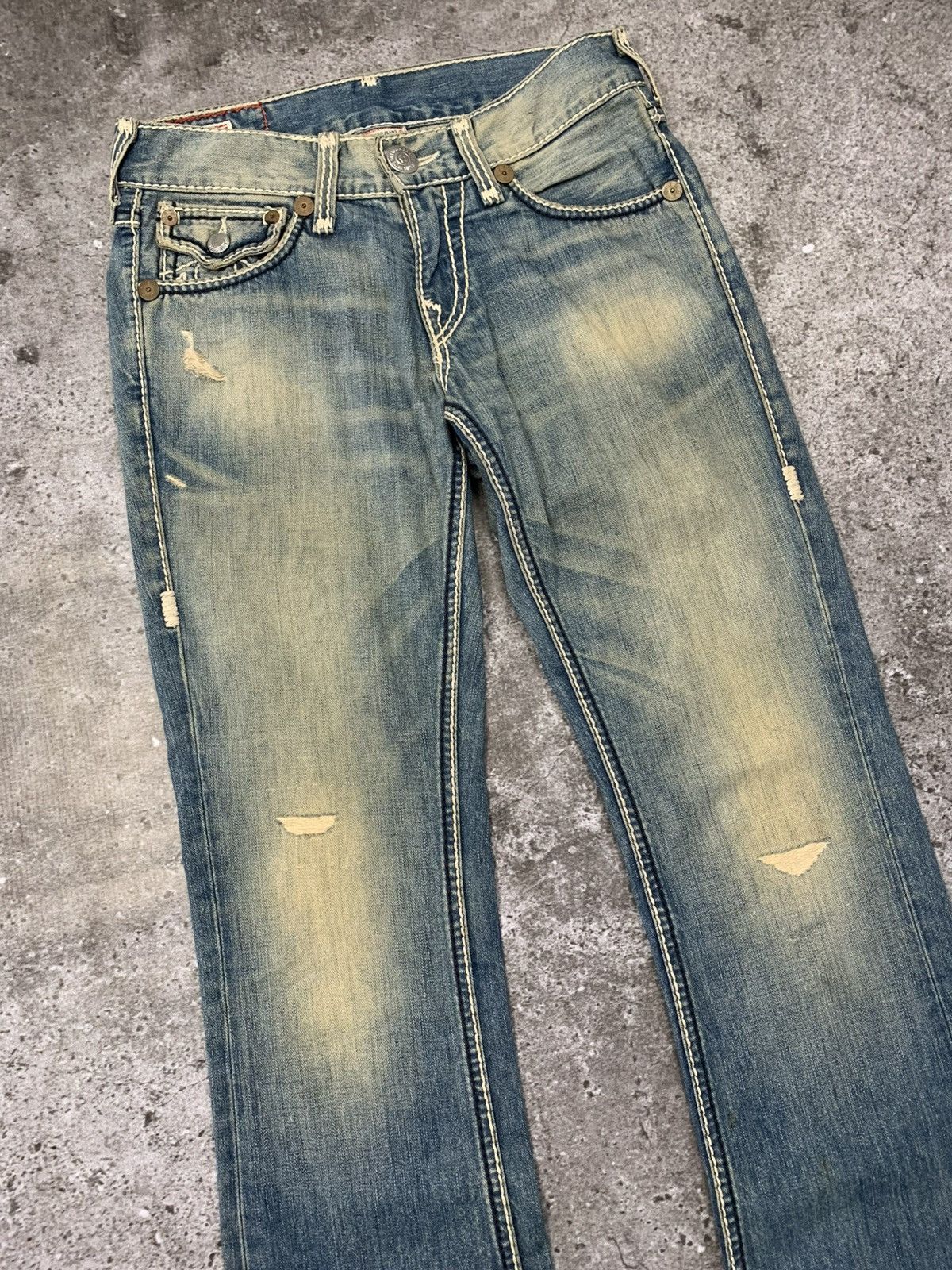 True Religion True Religion Y2k Flared Jeans Size US 30 / EU 46 - 3 Thumbnail