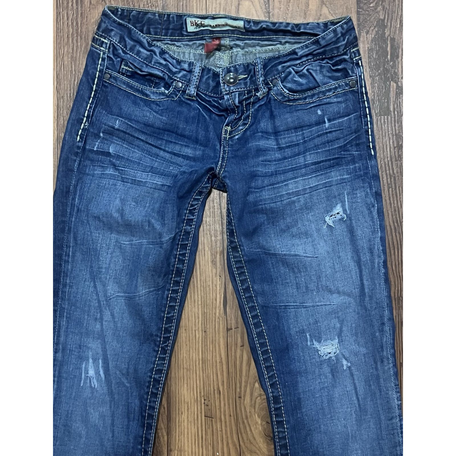 Other BKE Sabrina Mid Rise Regular Fit Boot Cut Jeans Sz 26x31.5 Size 26" / US 2 / IT 38 - 2 Thumbnail