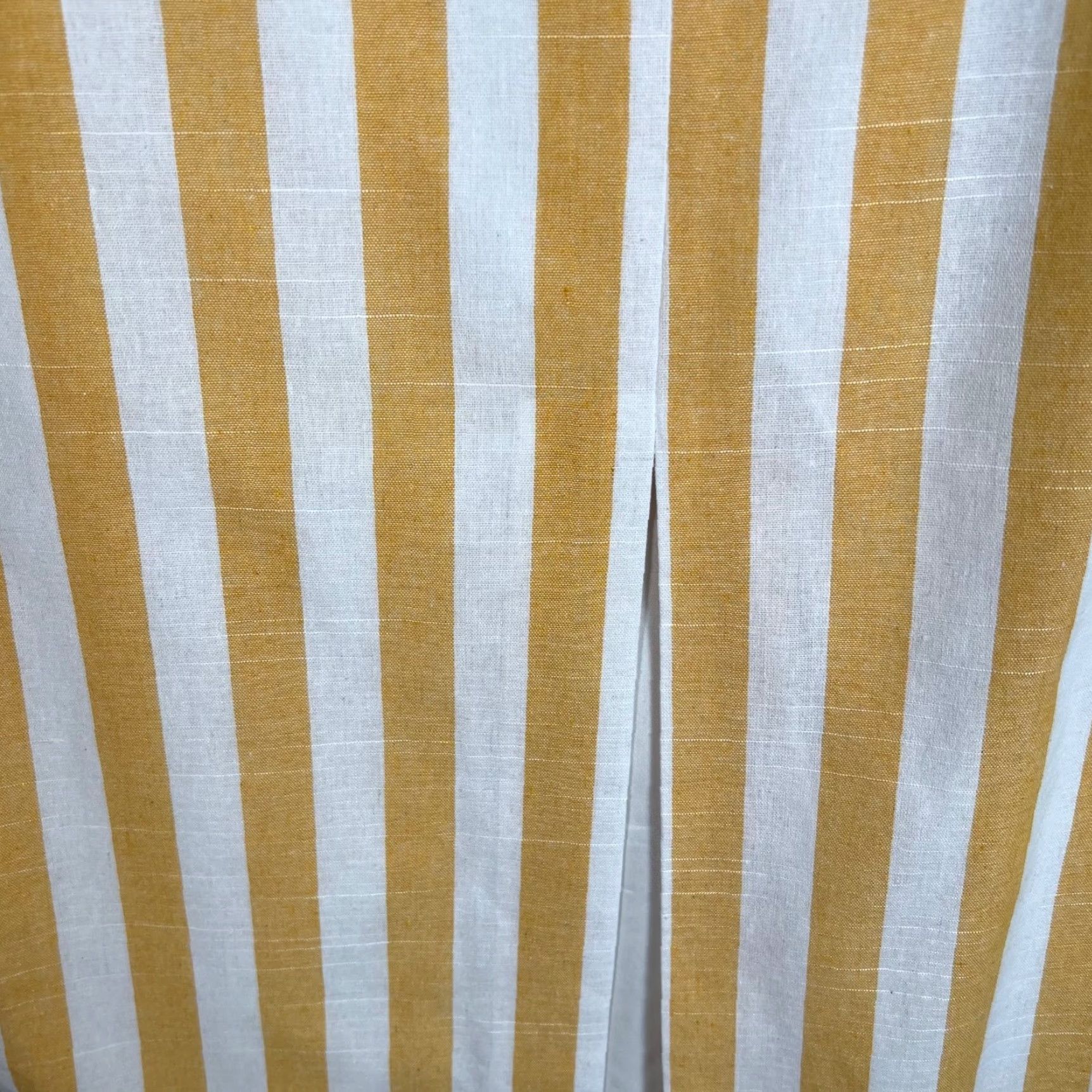 Vintage Alexia Admor Skirt Womens Size 10 Yellow Striped Knee Length Pencil Casual Vintage No Size 32" / US 10 / IT 46 - 6 Thumbnail