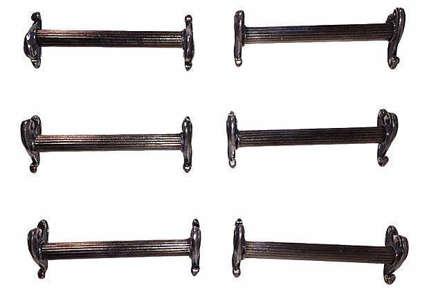 Designer Aquatic Silver-Plated Knife Rests, S/6 Size ONE SIZE - 2 Thumbnail