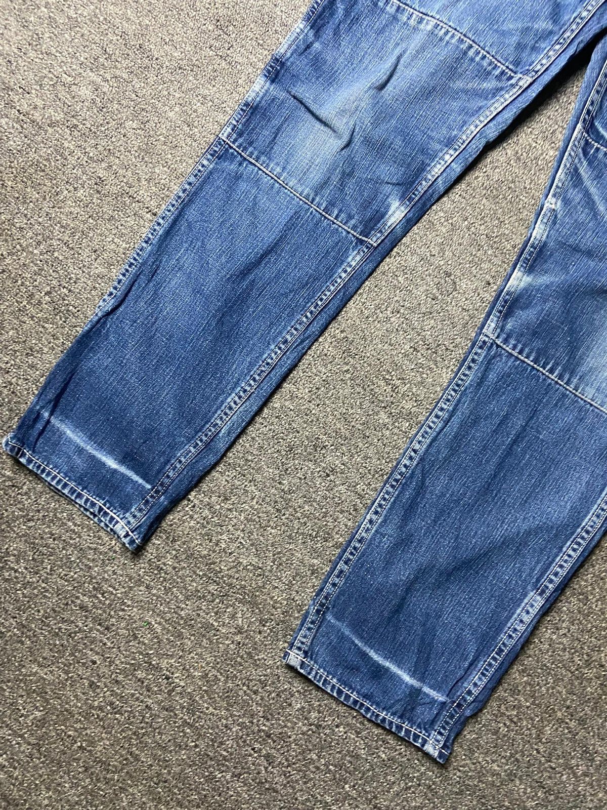 Japanese Brand Japanese Brand Double Knee Denim Jeans (171) Size US 32 / EU 48 - 10 Thumbnail