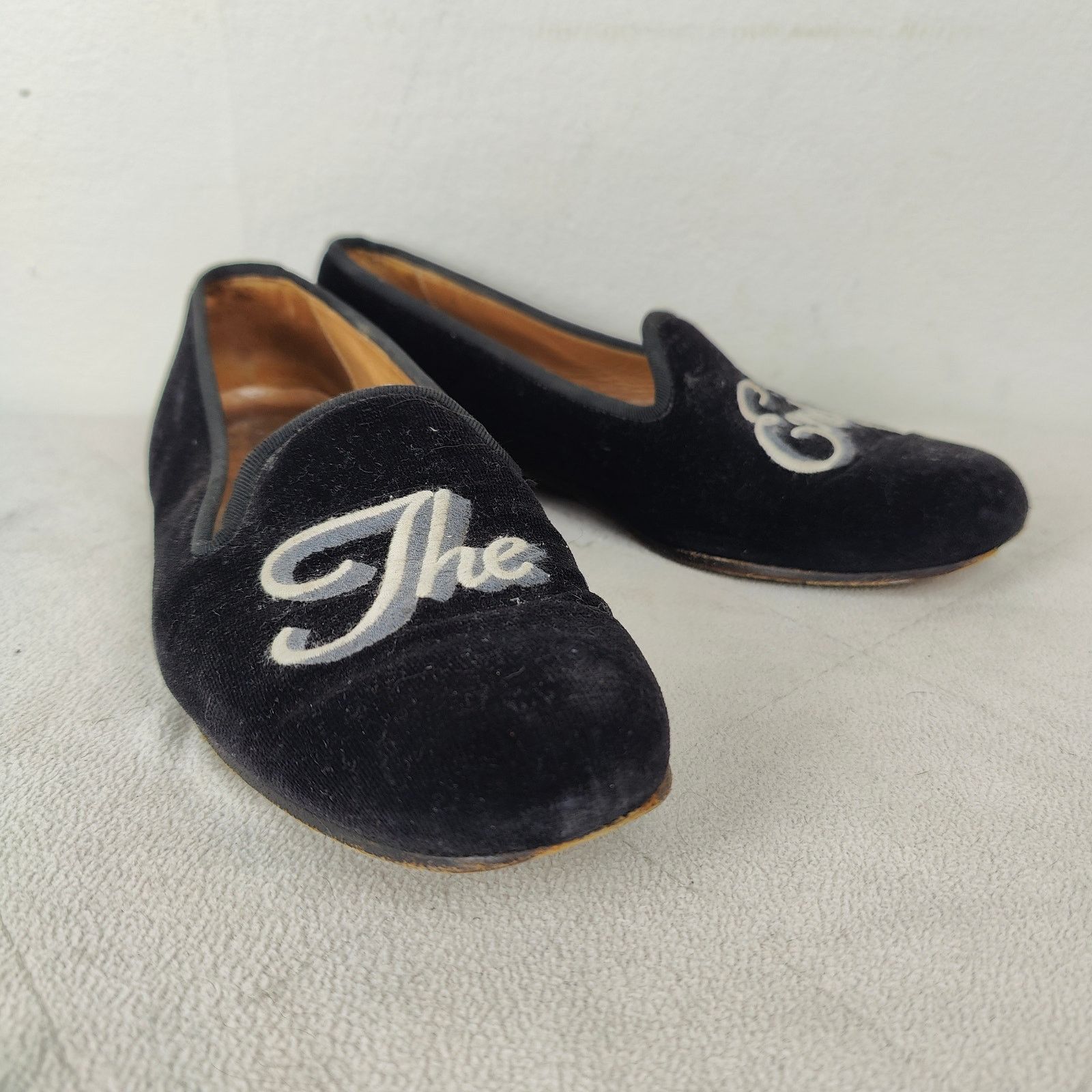 Stubbs & Wootton Stubbs & Wootton The End Velvet Loafers Womens 7 Size US 7 / IT 37 - 3 Thumbnail