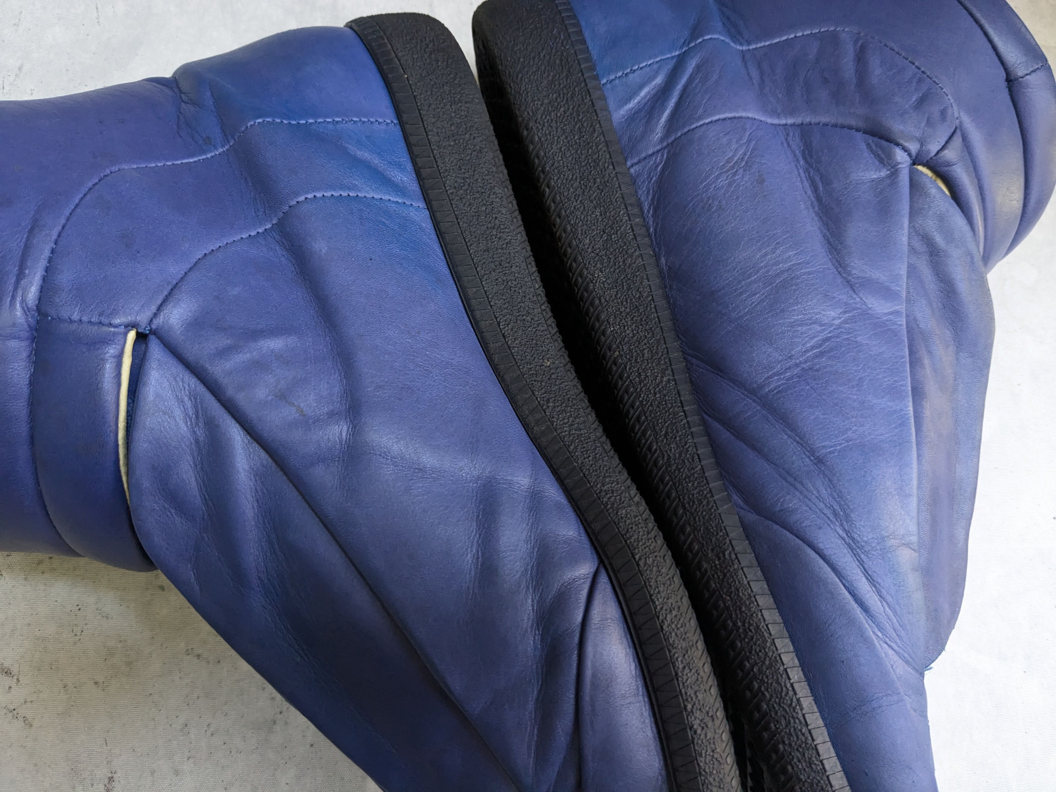 Maison Margiela Maison Margiela Future Blue 12 45 High Tops Leather Size US 12 / EU 45 - 14 Thumbnail