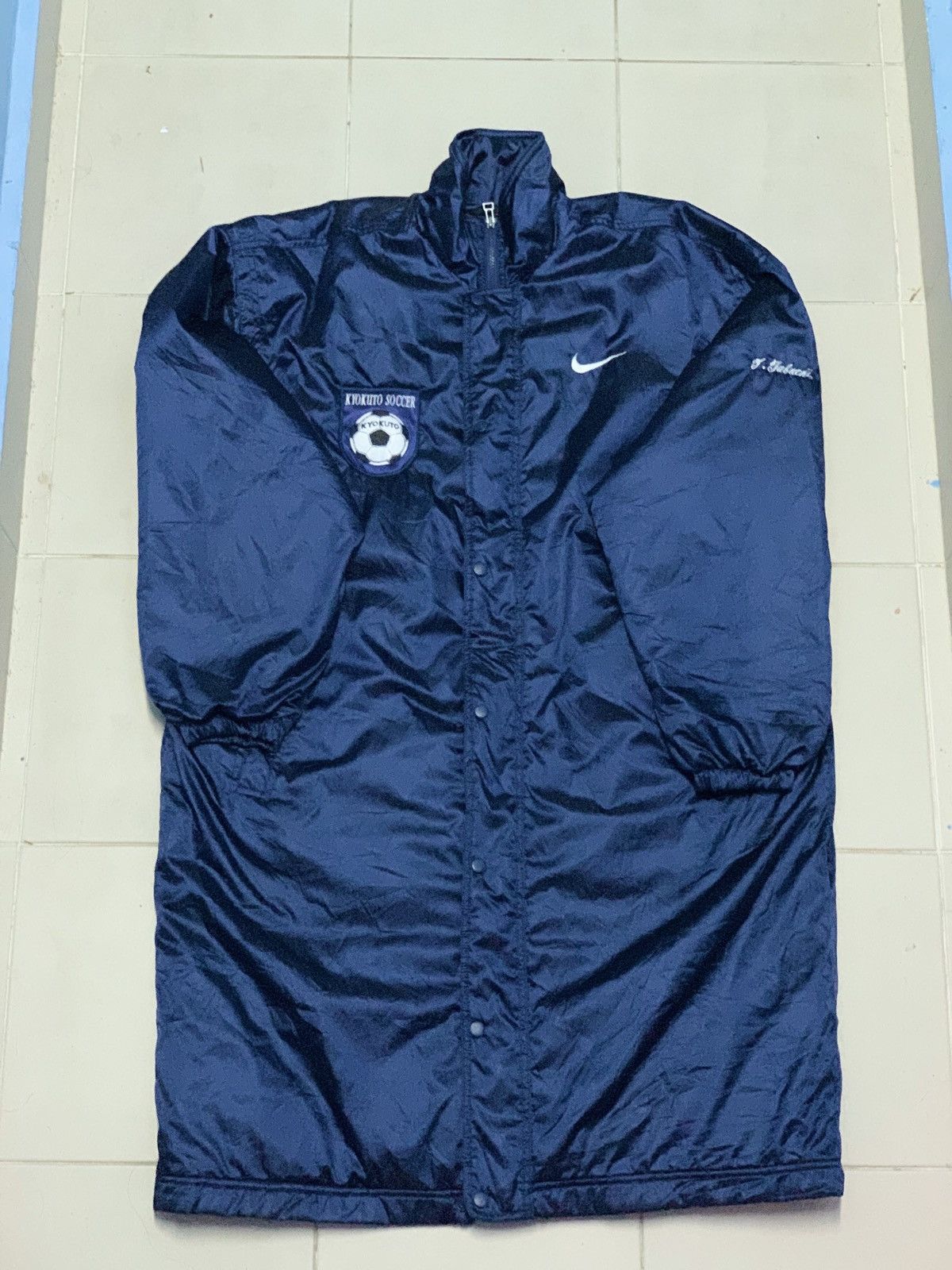 Nike × Vintage Kyukoto Soccer Nike Jacket Size US M / EU 48-50 / 2 - 6 Thumbnail