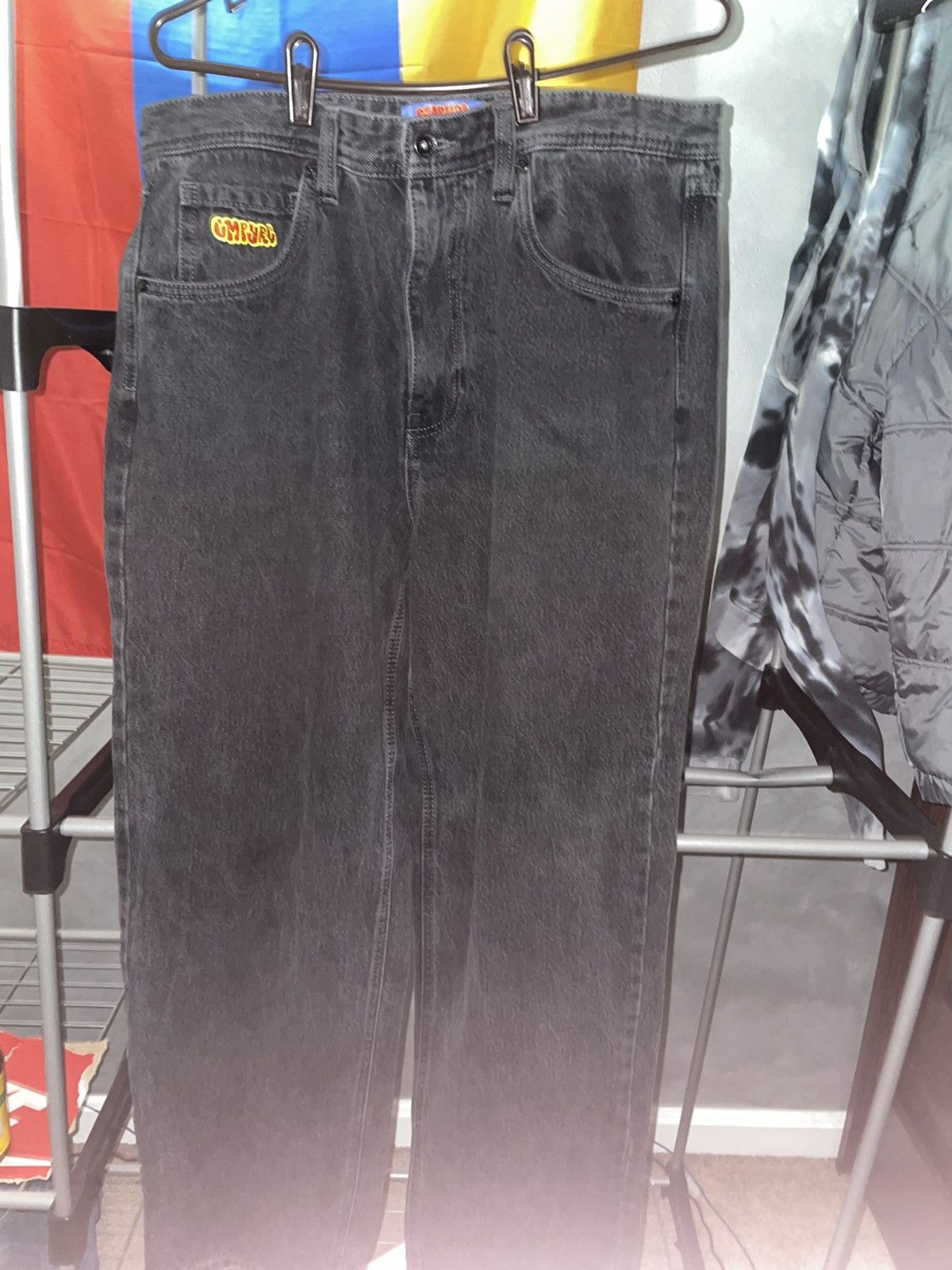Empyre black loose fit empyre jeans Size US 34 / EU 50 - 1 Thumbnail