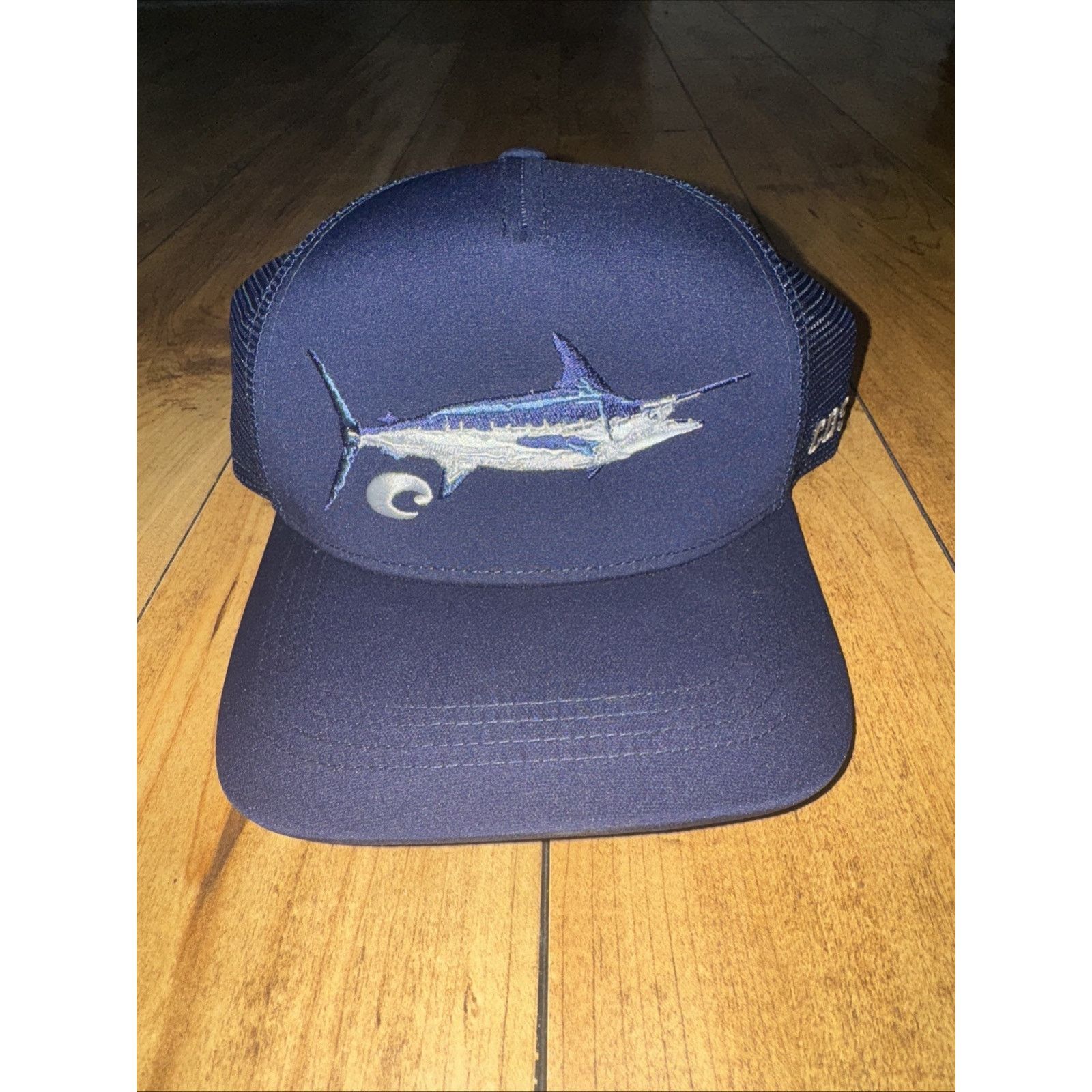 Costa Del Mar × Oakley Costa Low Pro Trucker Hat Navy Blue Adjustable SnapBack BNWT Size ONE SIZE - 1 Thumbnail