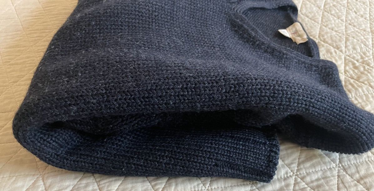 J.Crew × Vintage Wool V-Neck Sweater Size XL / US 12-14 / IT 48-50 - 5 Thumbnail