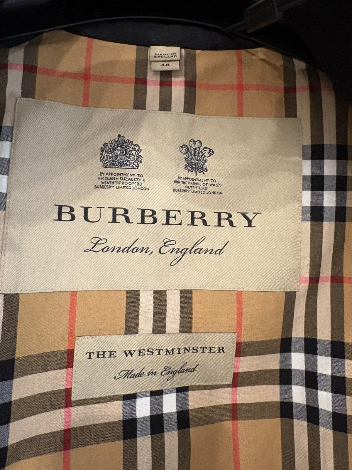 Burberry Burberry Trench Coat Black Brand New Size US S / EU 44-46 / 1 - 2 Thumbnail
