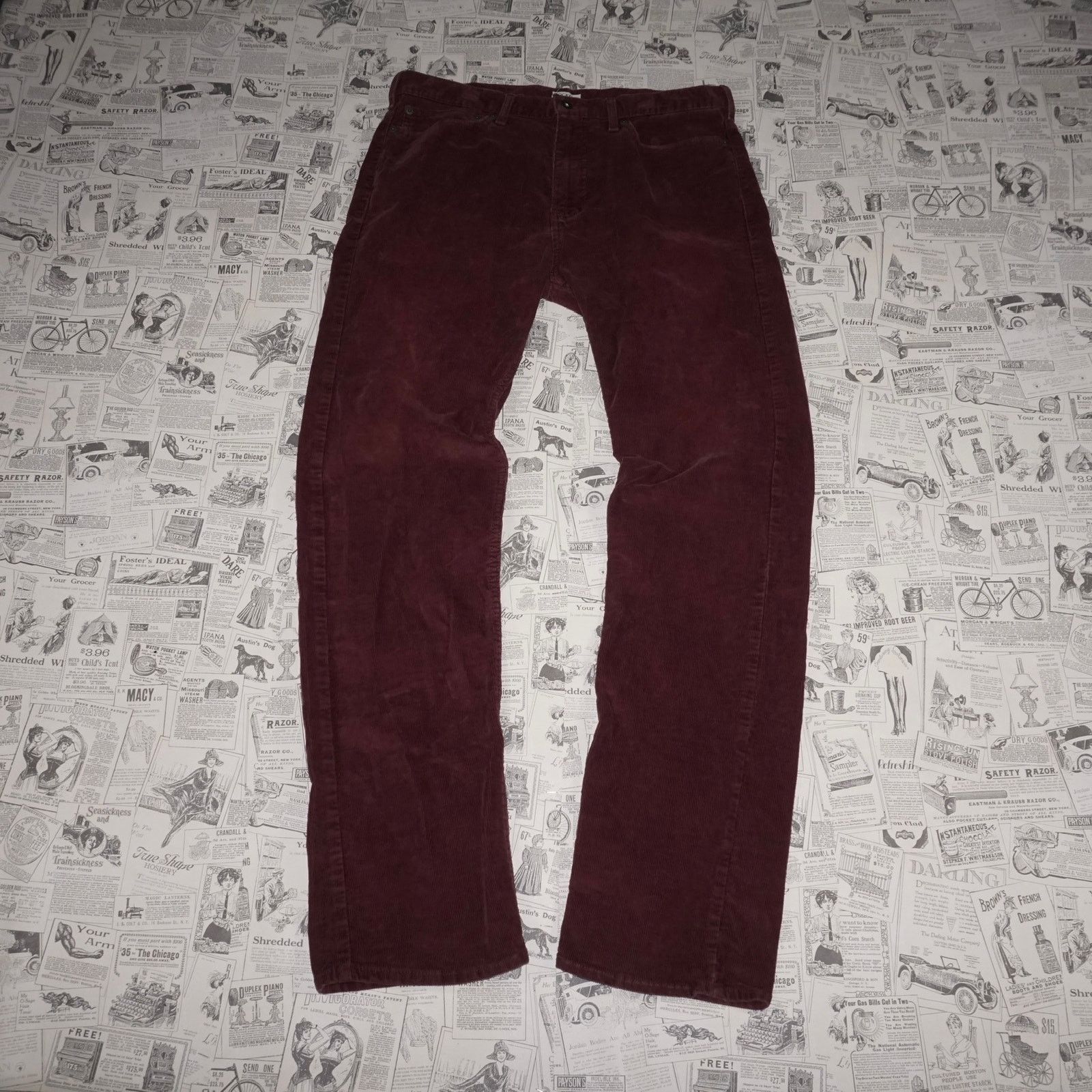 Dockers 34 - Vintage dockers corduroy straight 00s essential pants Size US 34 / EU 50 - 3 Thumbnail