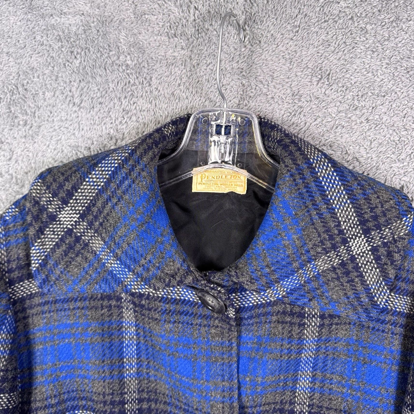 Pendleton VINTAGE Pendleton Jacket Womens M Wool Plaid 49er USA 70s Size M / US 6-8 / IT 42-44 - 5 Thumbnail