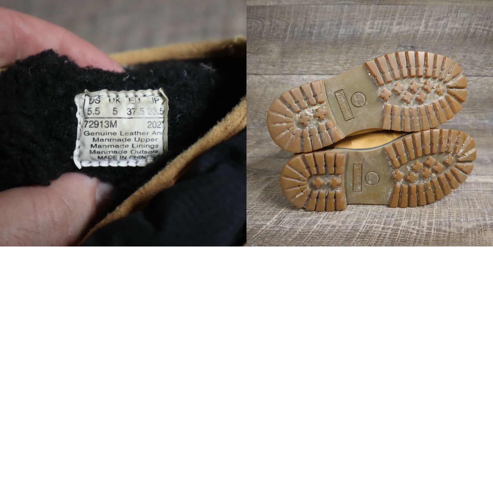 Timberland Timberland Boots Snow Mens 5.5 Wheat Winter Lined Fleece Nylon 650 37.5 EU UK 5 US 5.5 Mens Girls Womens Size XS / US 0-2 / IT 36-38 - 8 Thumbnail