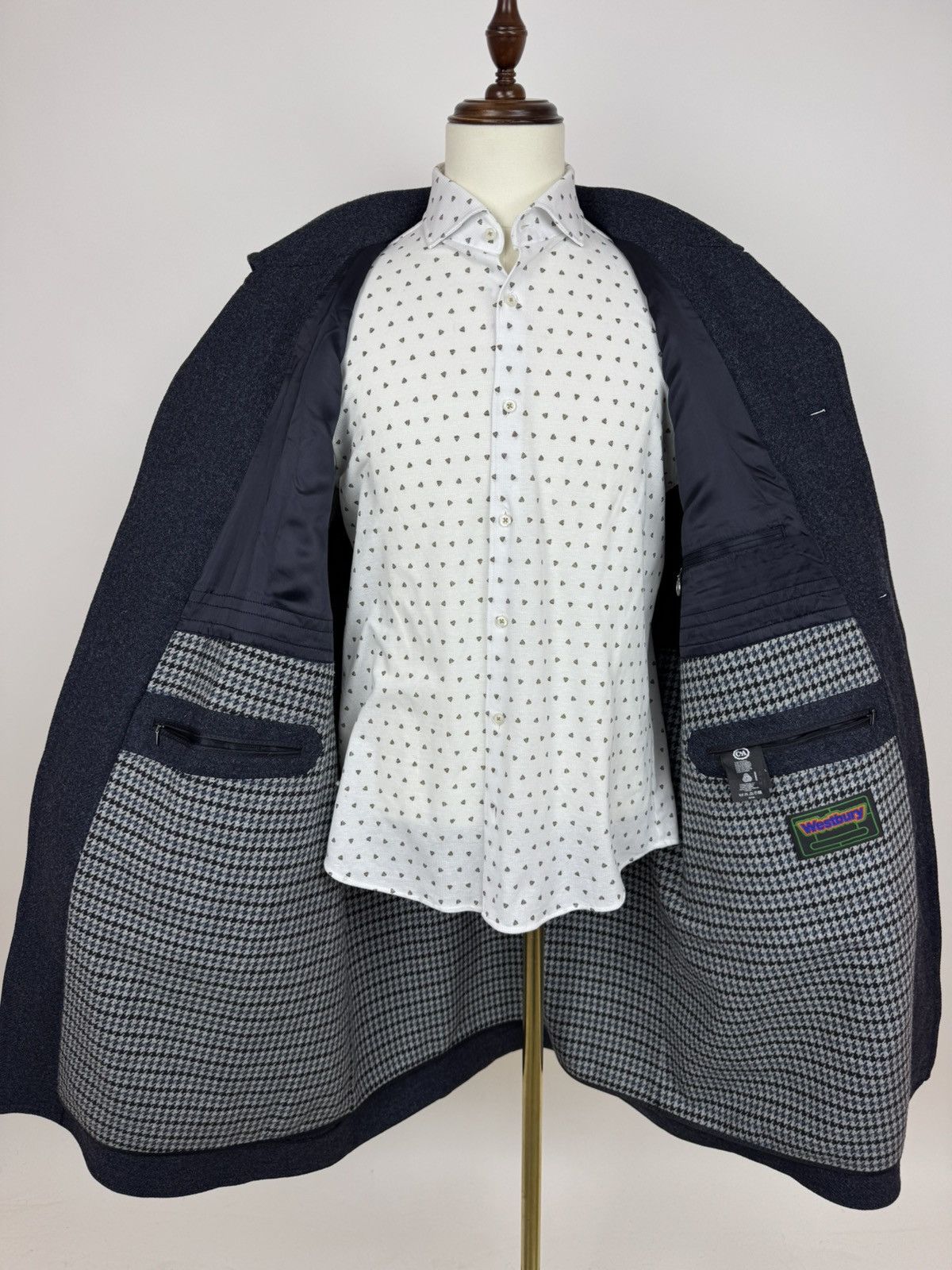 C&A Westbury Vintage Tweed coat Mens size 56 old money style Size US XL / EU 56 / 4 - 9 Thumbnail