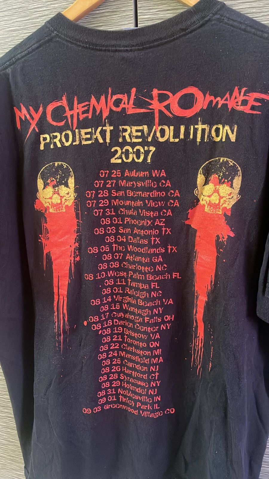 Jerzees VTG JERZEES MY CHEMICAL ROMANCE 2007 Size US XL / EU 56 / 4 - 6 Thumbnail