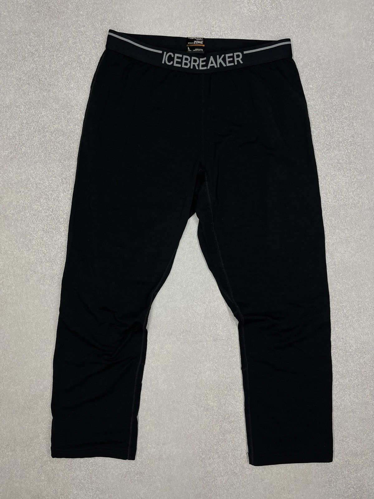 Icebreaker × Vintage Ice Breaker Merino Body Fit Zone Termal Leggings Black Size US 34 / EU 50 - 2 Thumbnail