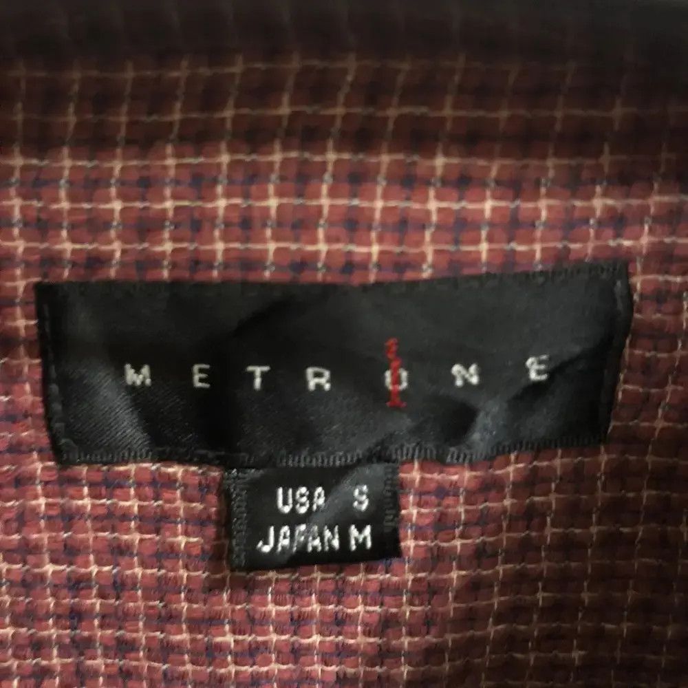Flannel × Vintage Vintage Metrone Plaid Tartan Flannel Shirt 👕 Size US M / EU 48-50 / 2 - 3 Thumbnail