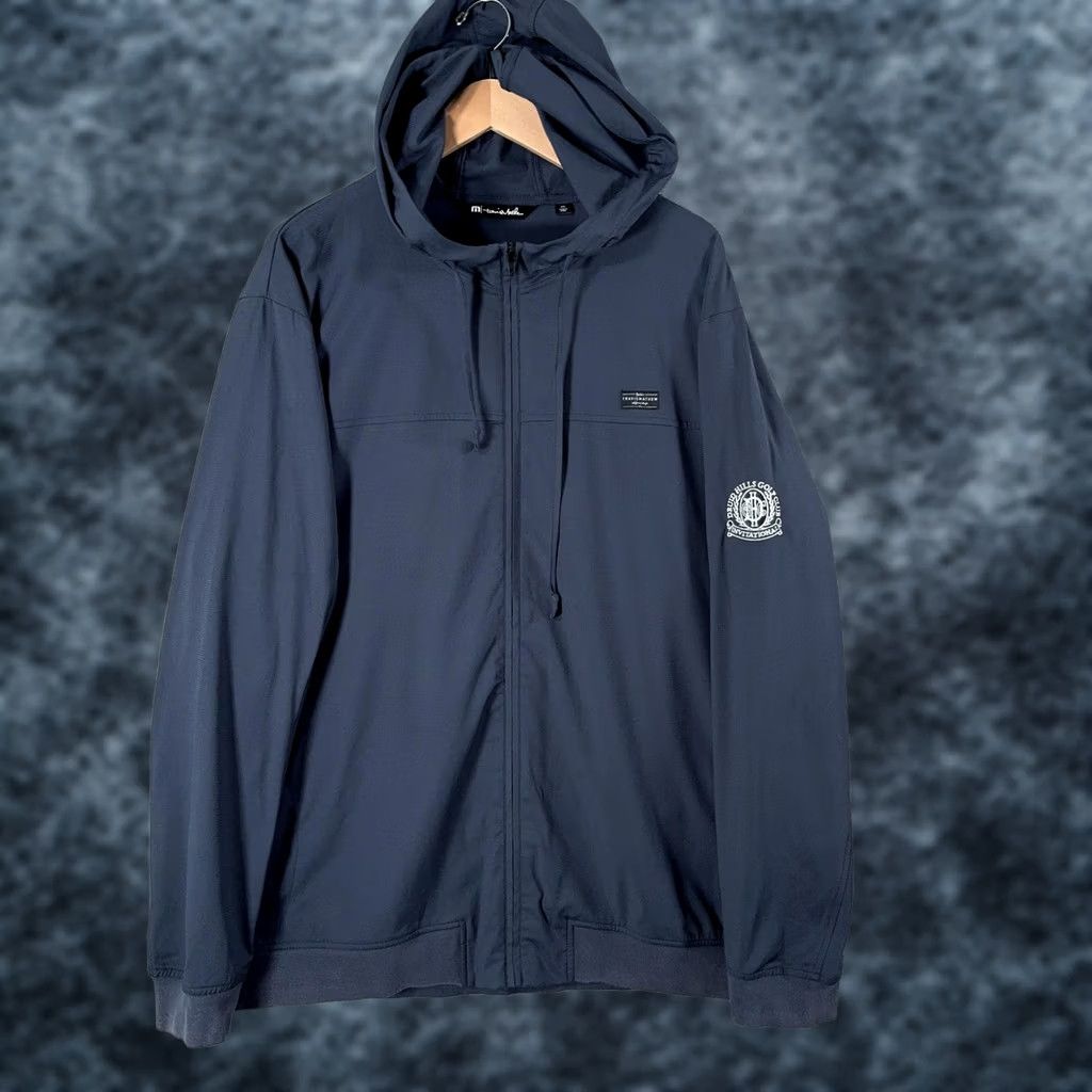 TravisMathew Travis Mathew Wanderlust Hoodie Jacket Mens 2XL Golf Softshell Full Zip FLAWED Size US XXL / EU 58 / 5 - 1 Thumbnail